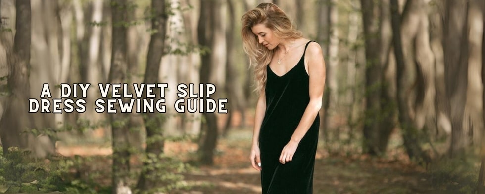 Velvet Slip Dress - Ice Fabrics