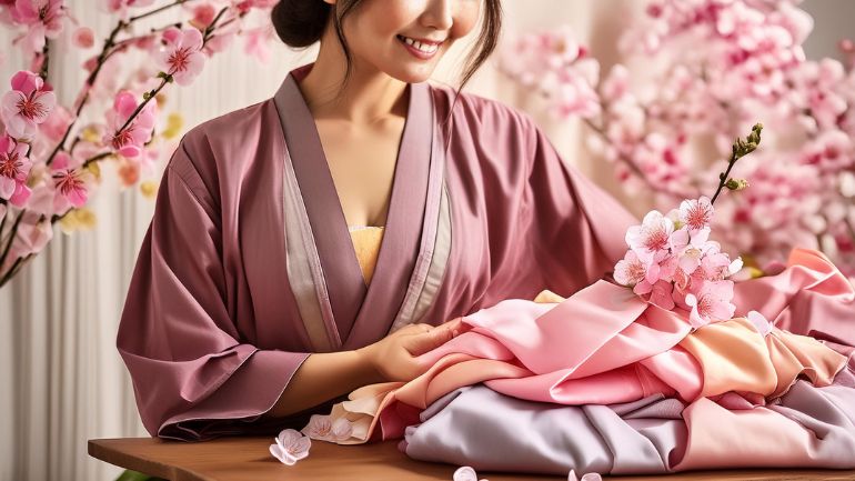 Making Chic Kimono Jackets from Chiffon