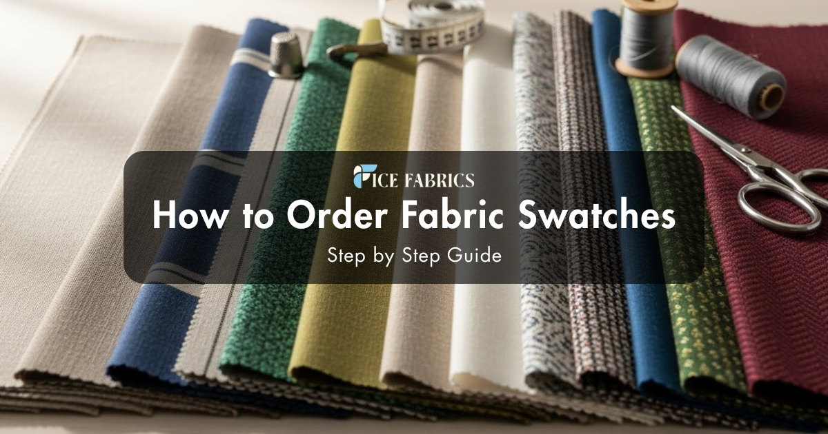 How to Order Fabric Swatches from Ice Fabrics