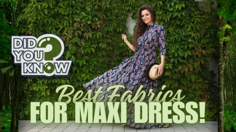 Women's Clearance Luxe Jersey Knot Maxi Dress made with Organic