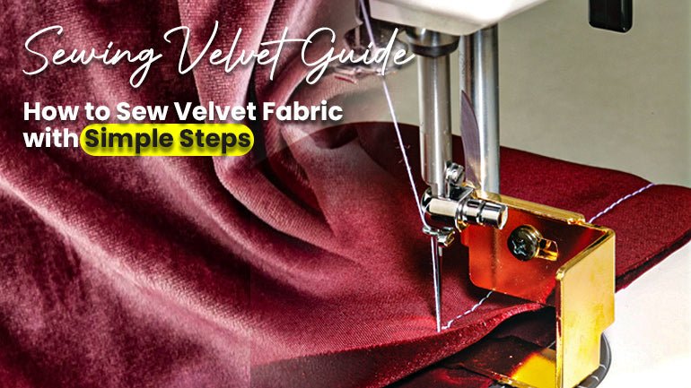 Sewing Velvet Guide: How to Sew Velvet Fabric with Simple Steps Sewing Velvet Guide: How to Sew Velvet Fabric with Simple Steps