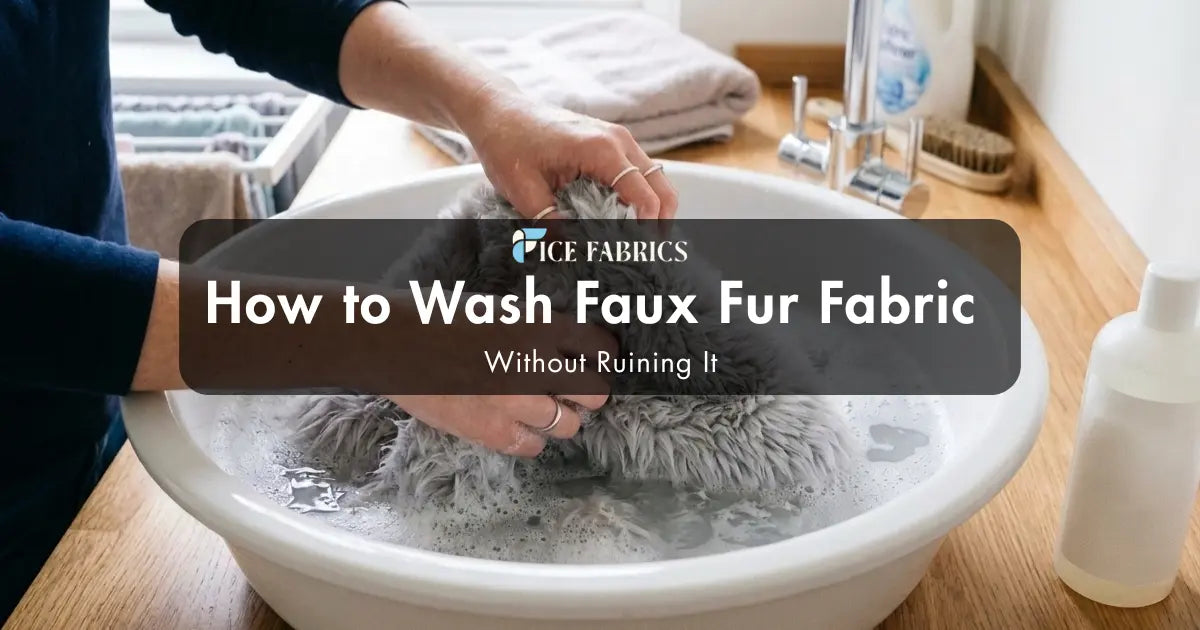 wash faux fur fabric
