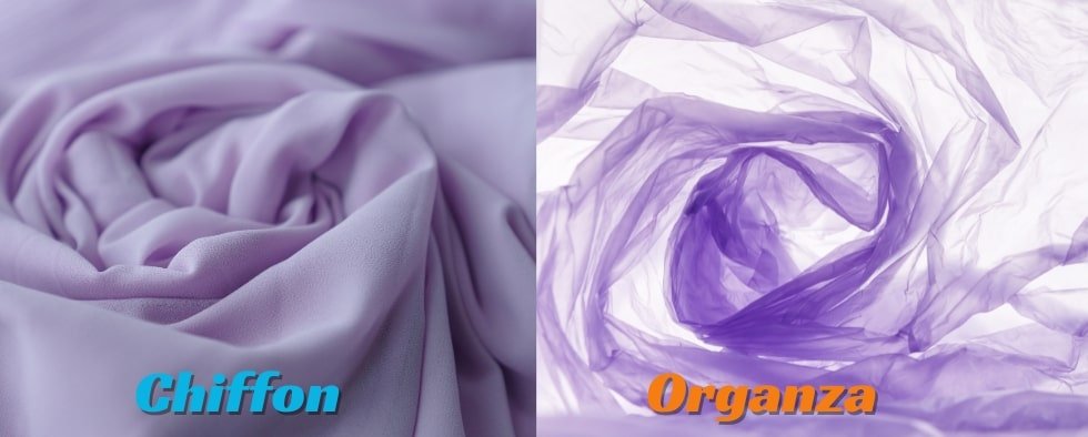 What is the Difference Between Organza and Chiffon? - ICE FABRICS