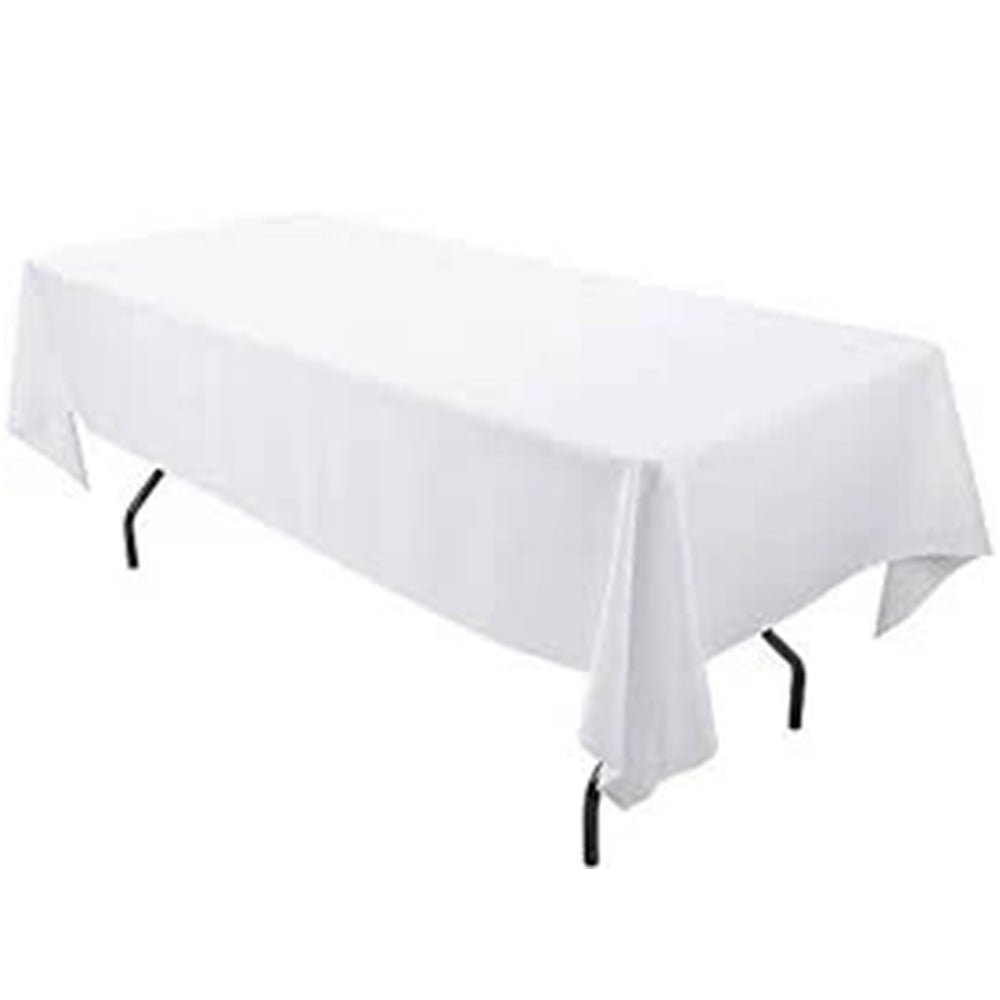 100% Polyester Rectangular Tablecloth 60" x 126" - ICE FABRICS