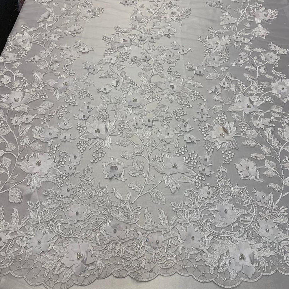 White Lace Fabric - Lace by the Yard White Lace Fabric - Lace by the Yard