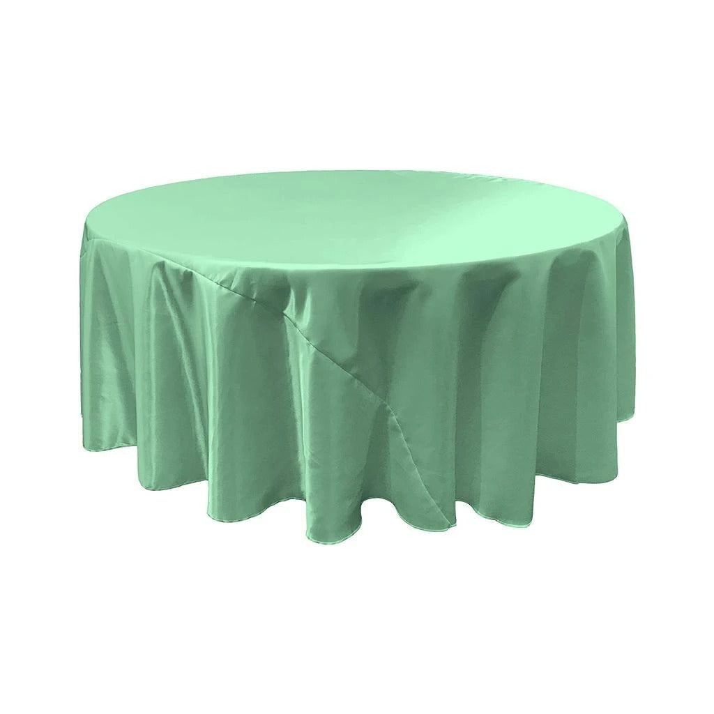 108-Inch Bridal Satin Round TableclothICEFABRICICE FABRICS1Mint108-Inch Bridal Satin Round Tablecloth ICEFABRIC |Mint