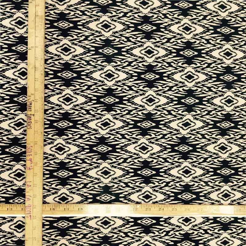 100% Rayon Challis Beige n Black Geometrical Pattern Soft Organic Kids Dress Draping FabricChallis FabricICEFABRICICE FABRICS100% Rayon Challis Beige n Black Geometrical Pattern Soft Organic Kids Dress Draping Fabric ICEFABRIC