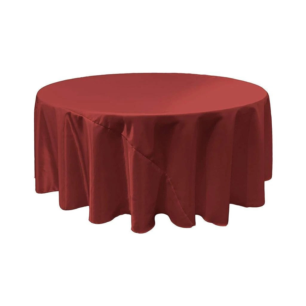108-Inch Bridal Satin Round TableclothICEFABRICICE FABRICS1Burgundy108-Inch Bridal Satin Round Tablecloth ICEFABRIC | Burgundy