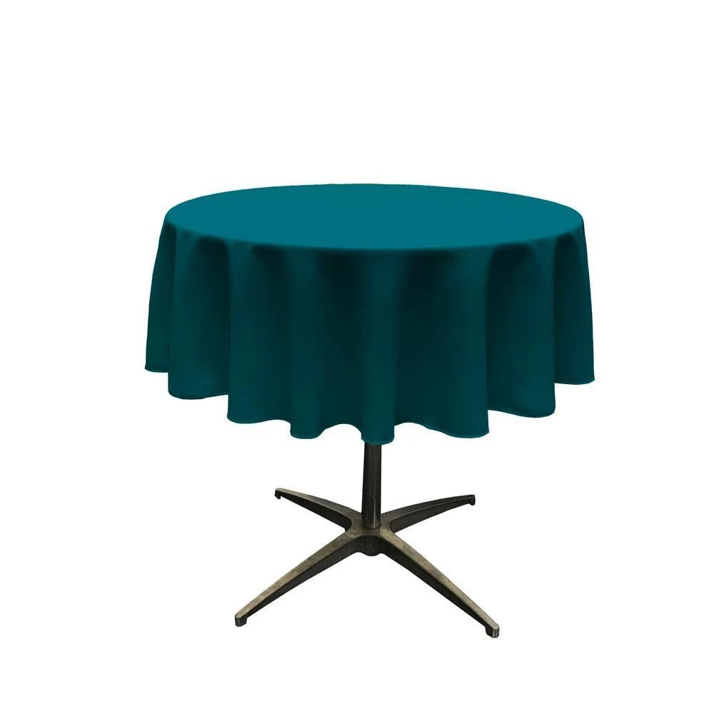 51-Inch Polyester Round Tablecloth (40 Colors)ICEFABRICICE FABRICS1Dark Teal51-Inch Polyester Round Tablecloth (40 Colors) ICEFABRIC Dark Teal