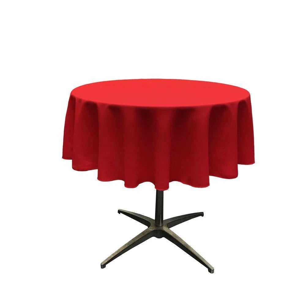 51-Inch Polyester Round Tablecloth (40 Colors)ICEFABRICICE FABRICS1Red51-Inch Polyester Round Tablecloth (40 Colors) ICEFABRIC Red
