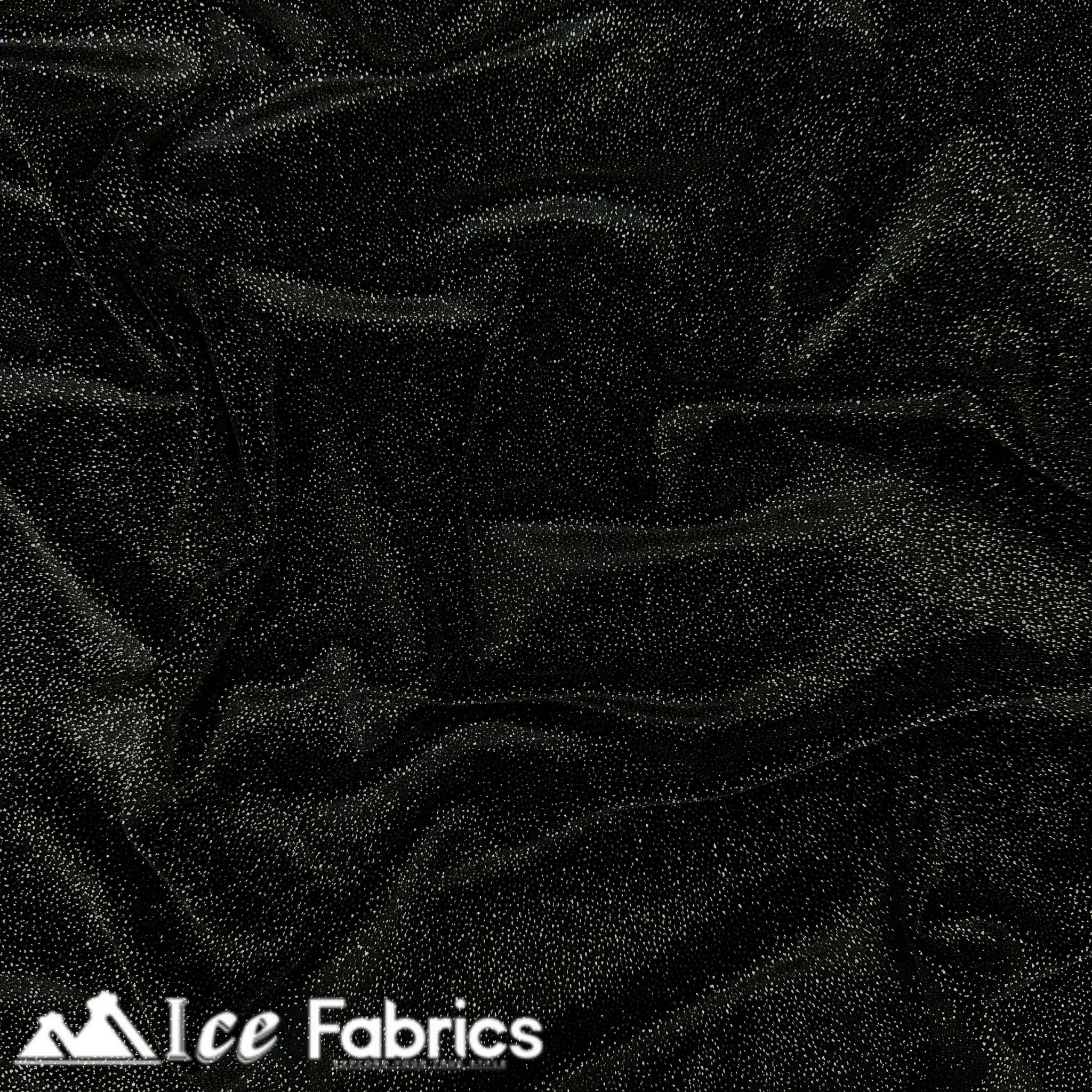 Glitter Stretch Velvet Fabric By The Roll | VelvetGlow