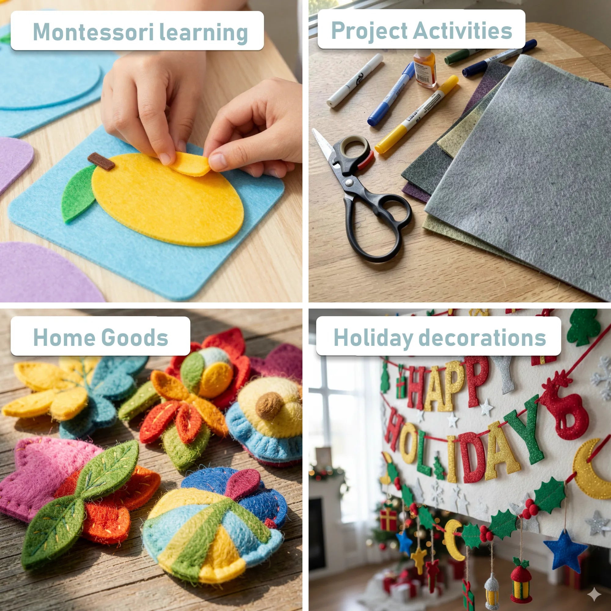 Felt Material Acrylic Felt Material 1.6mm Thick Usecase