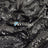 All Over Black Mesh Glitz Mini Sequins Fabric