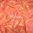 All Over Orange Iridescent Mesh Glitz Mini Sequins Fabric