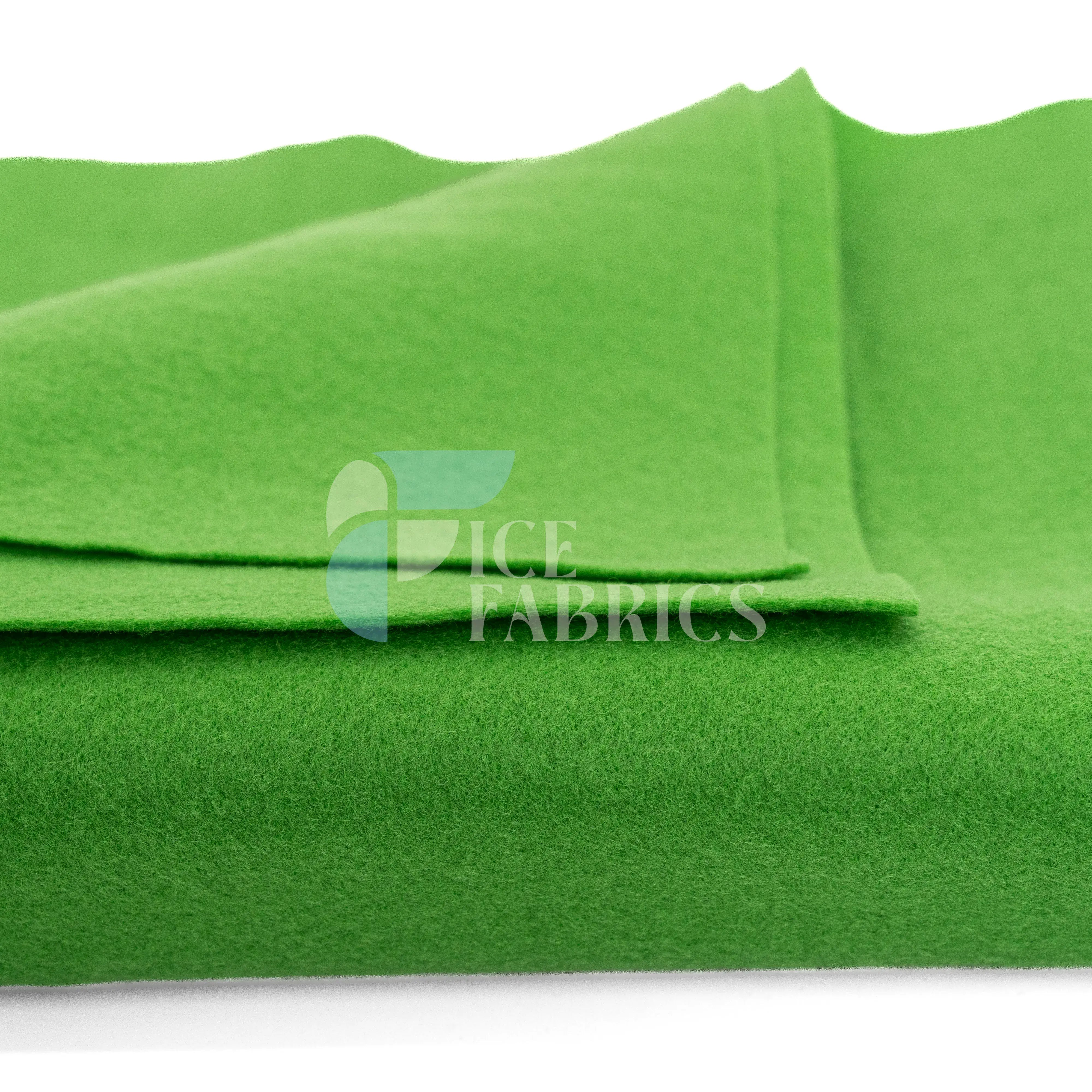 Apple Green Acrylic Felt Fabric / 1.6mm Thick _ 72” Wide ICE FABRICS By The Yard
