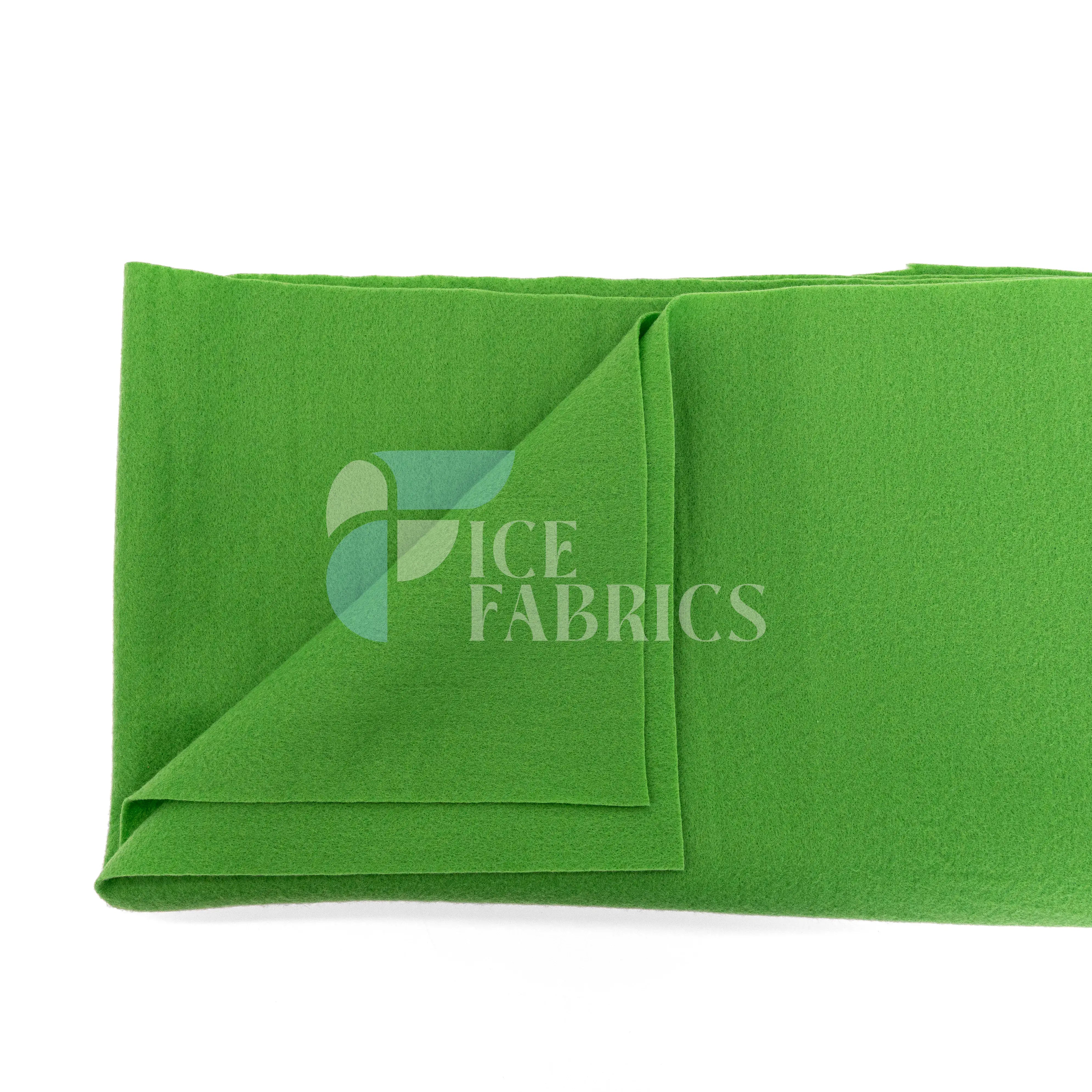 Apple Green Acrylic Felt Fabric / 1.6mm Thick _ 72” Wide ICE FABRICS By The Yard
