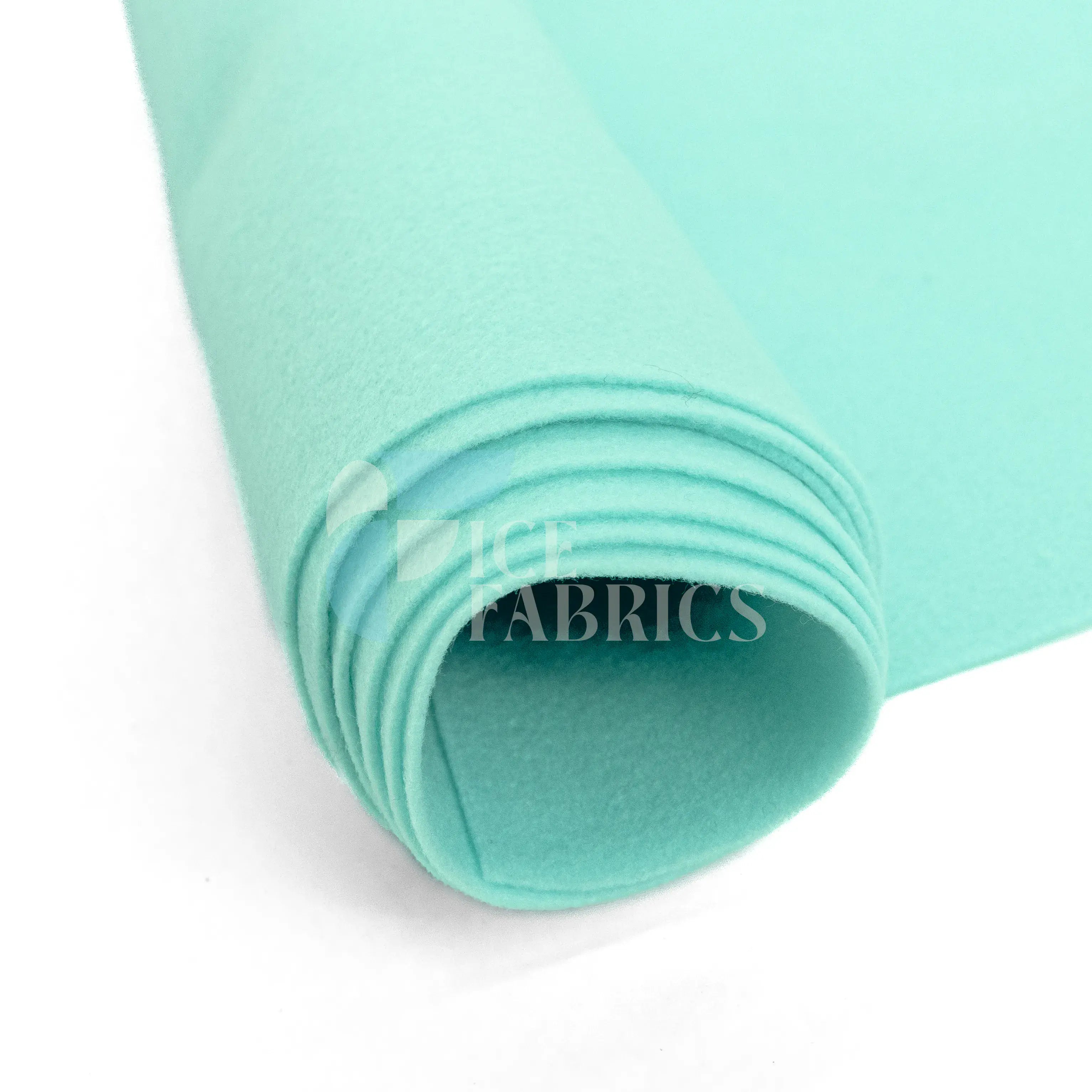 Aqua Acrylic Felt Fabric / 1.6mm Thick _ 72” Wide ICE FABRICS By The Yard