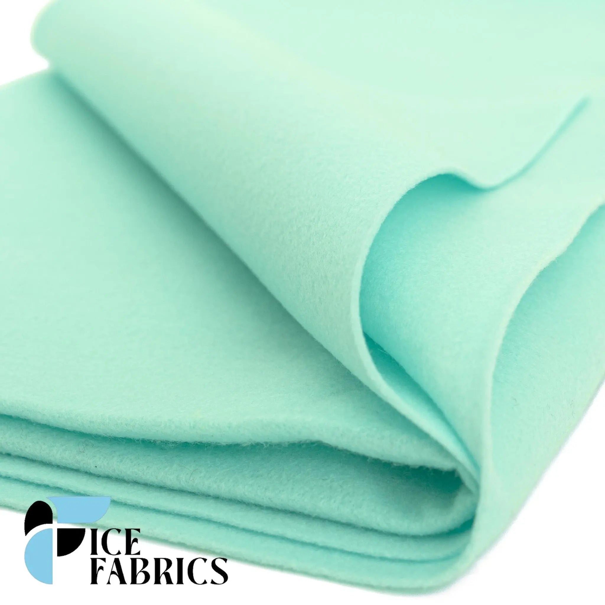 Aqua Acrylic Felt Fabric / 1.6mm Thick _ 72” WideICE FABRICSICE FABRICSBy The YardAqua Acrylic Felt Fabric / 1.6mm Thick _ 72” Wide ICE FABRICS