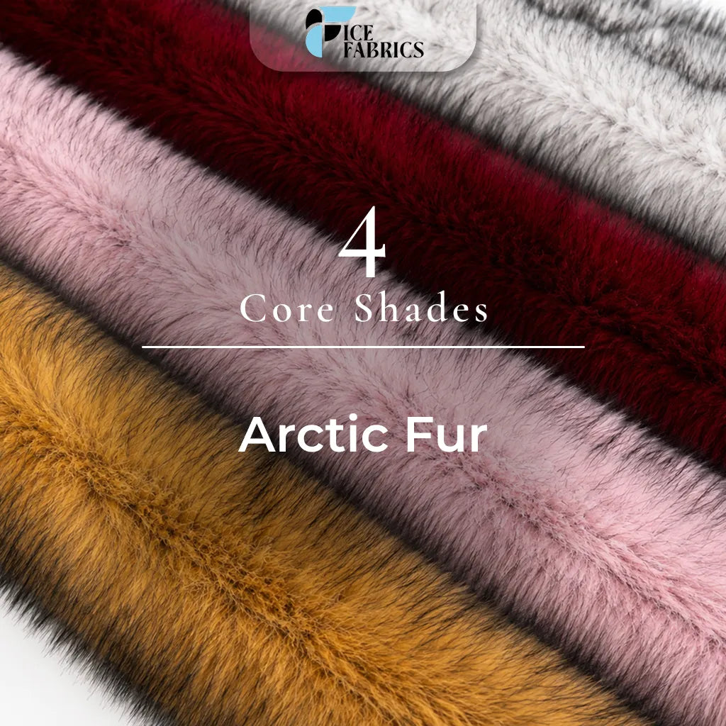 Arctic Fur Faux Fur Fabric By The Yard