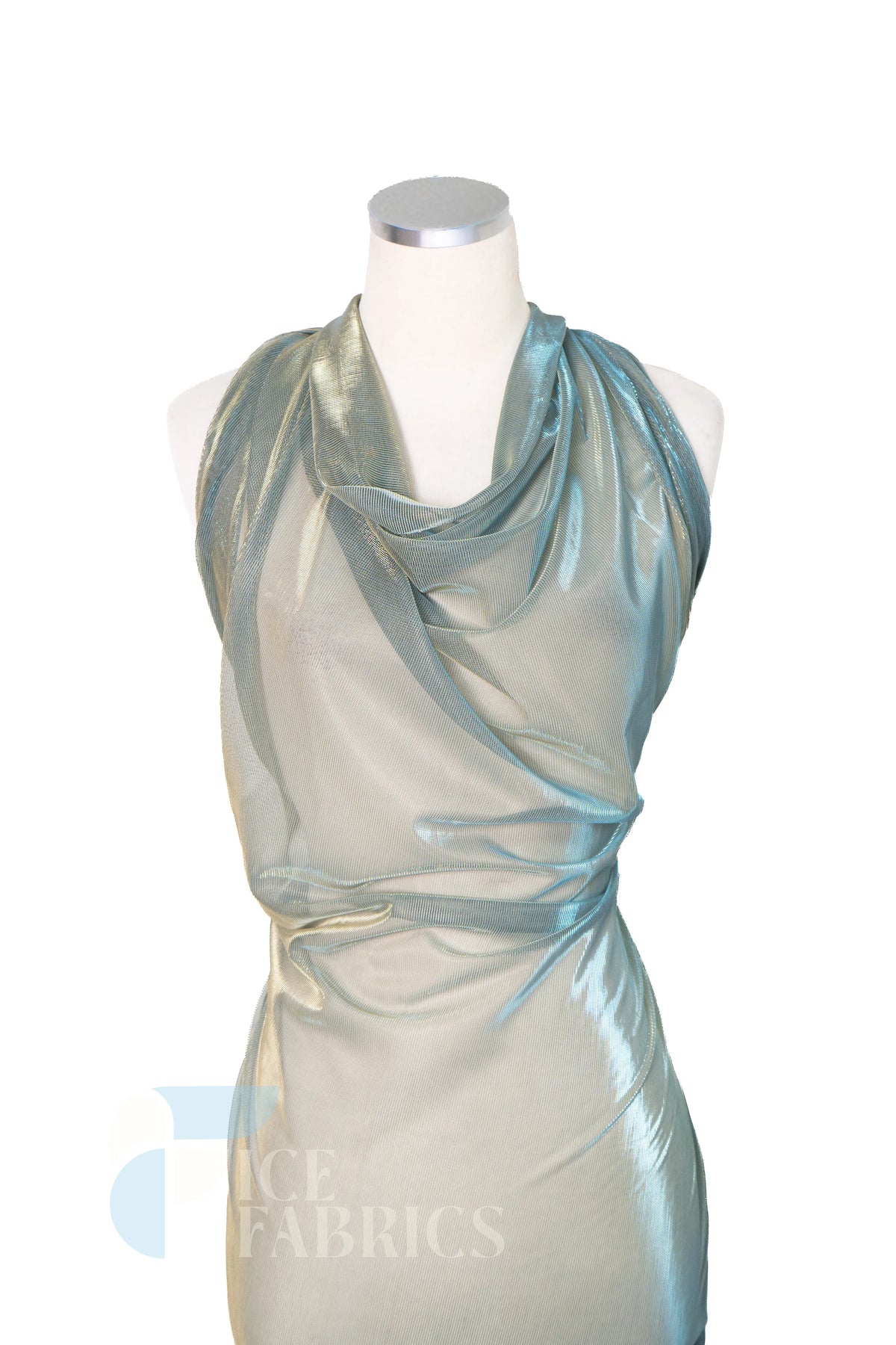 Reflective mesh fabric
