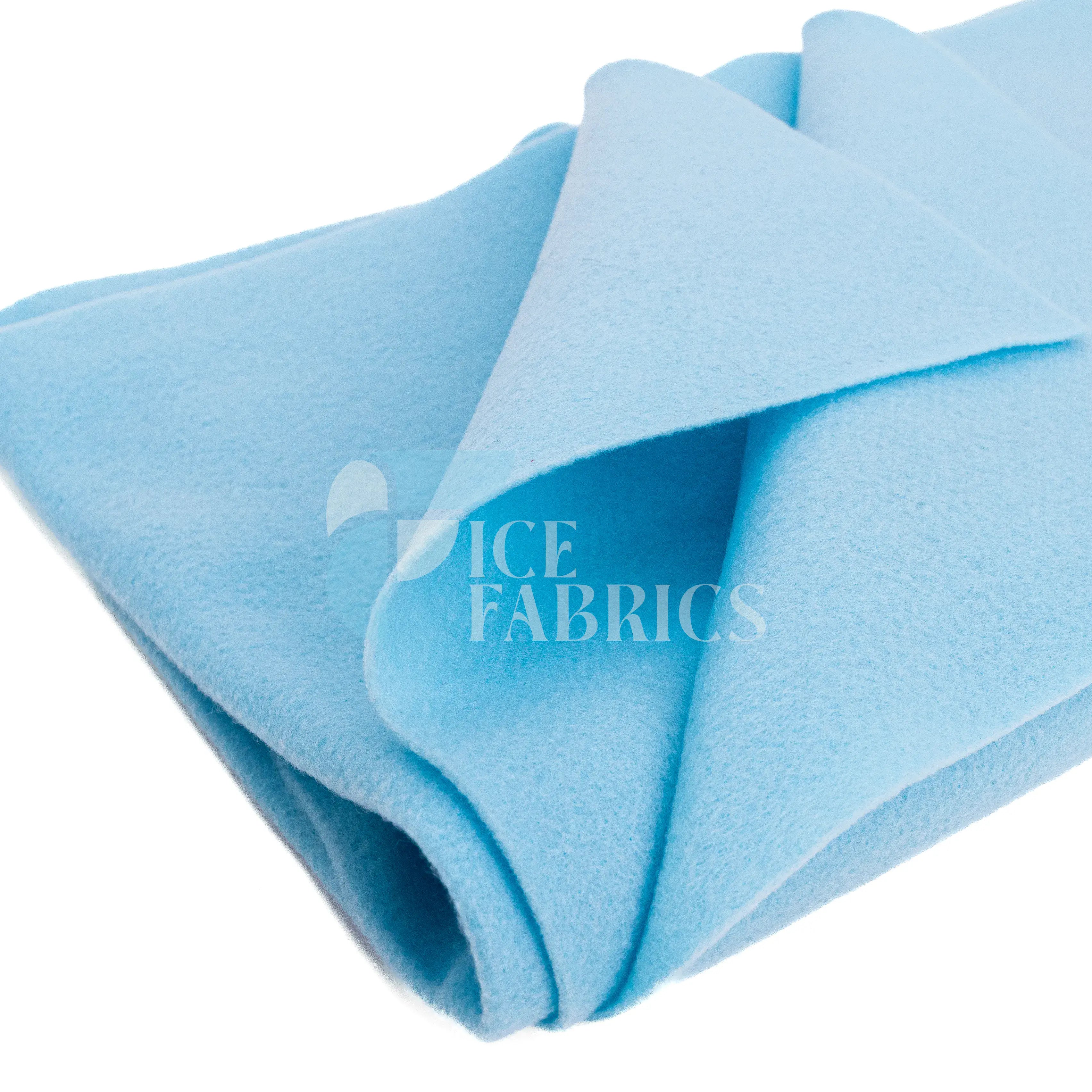 Baby Blue Acrylic Felt Fabric / 1.6mm Thick _ 72” Wide