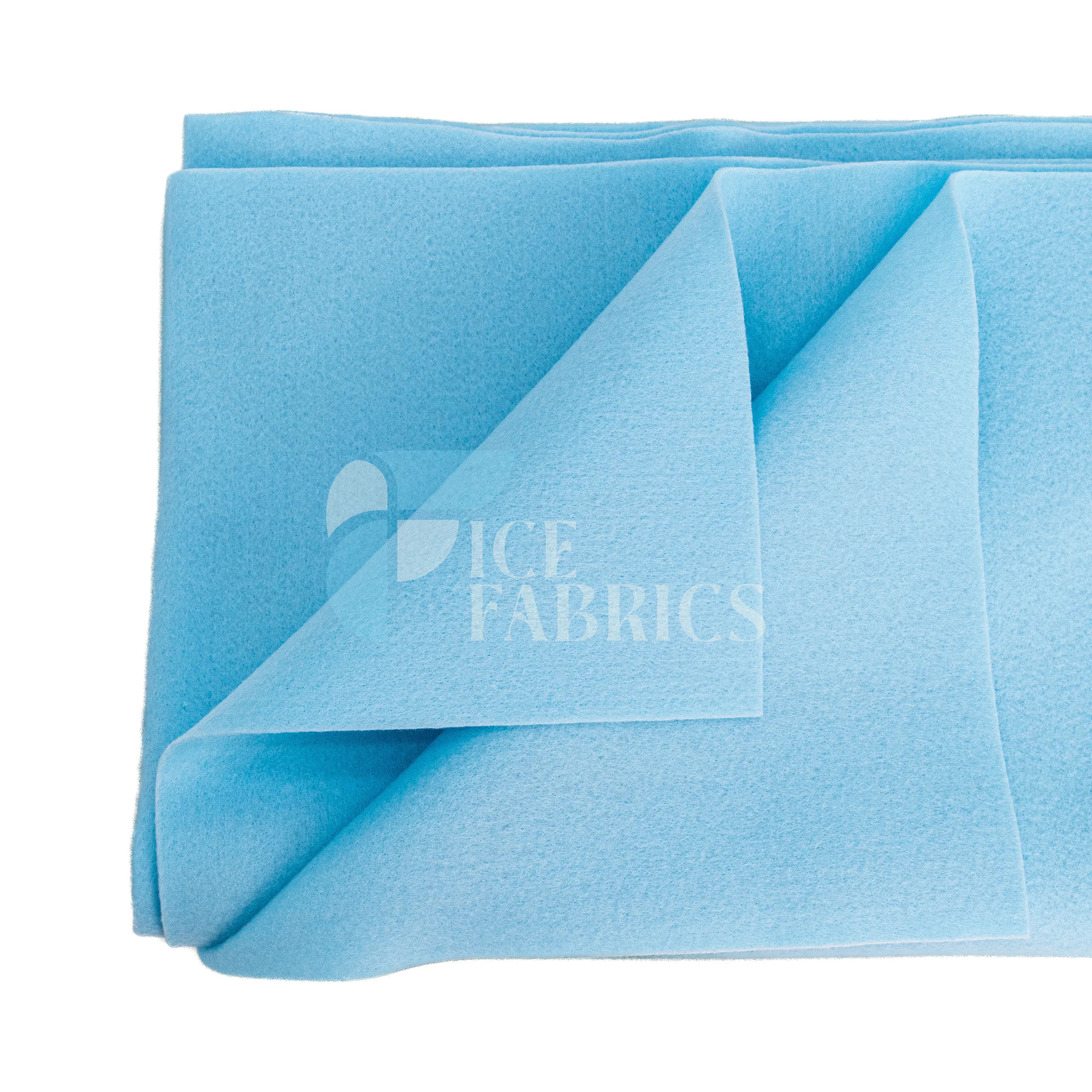 Baby Blue Acrylic Felt Fabric / 1.6mm Thick _ 72” Wide