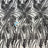 Black Feather Stretch Sequin Fabric