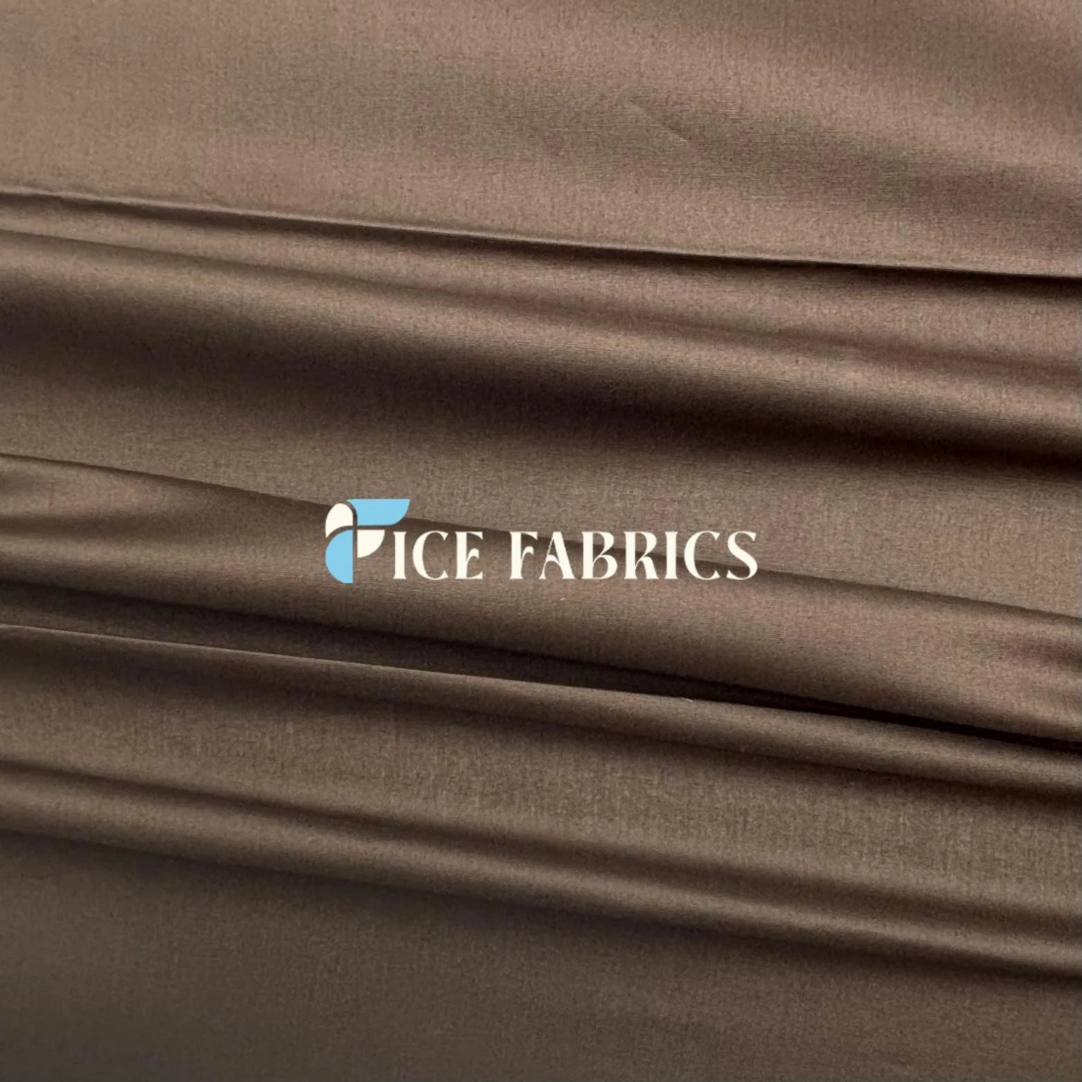 Brown 100% Cotton Broadcloth Fabric