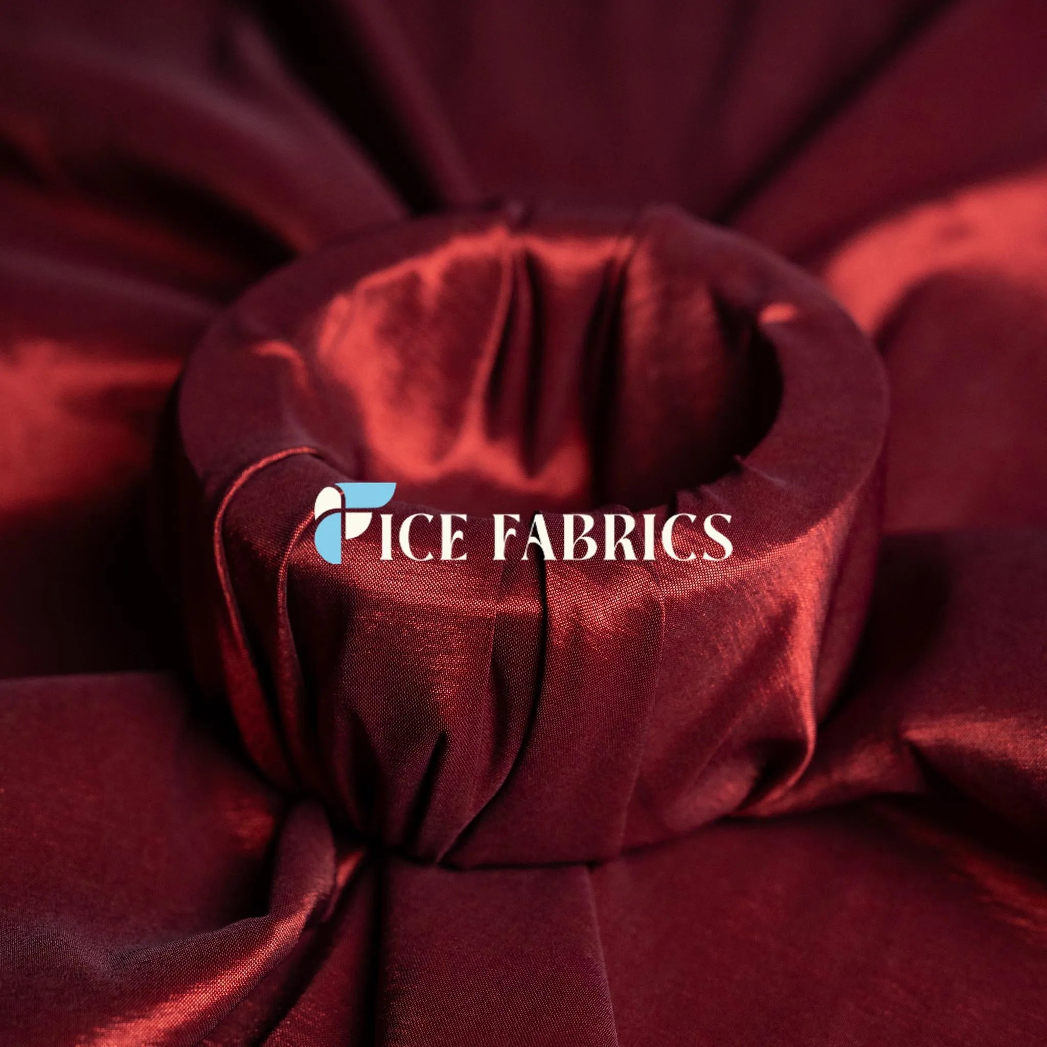 Burgundy Stretch Nylon Spandex Taffeta Fabric