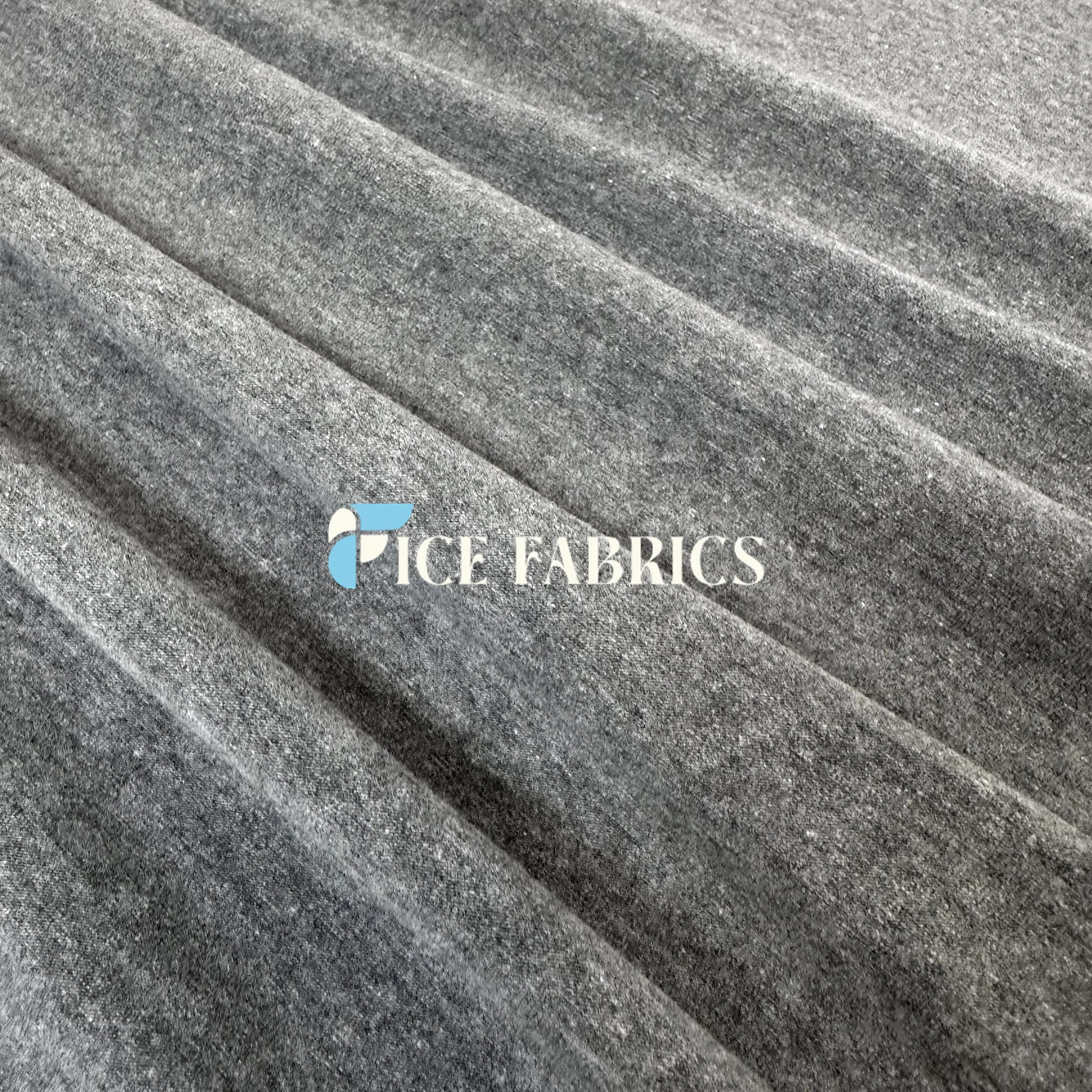 Charcoal 4 Way Stretch Cotton Spandex Fabric By The Yard