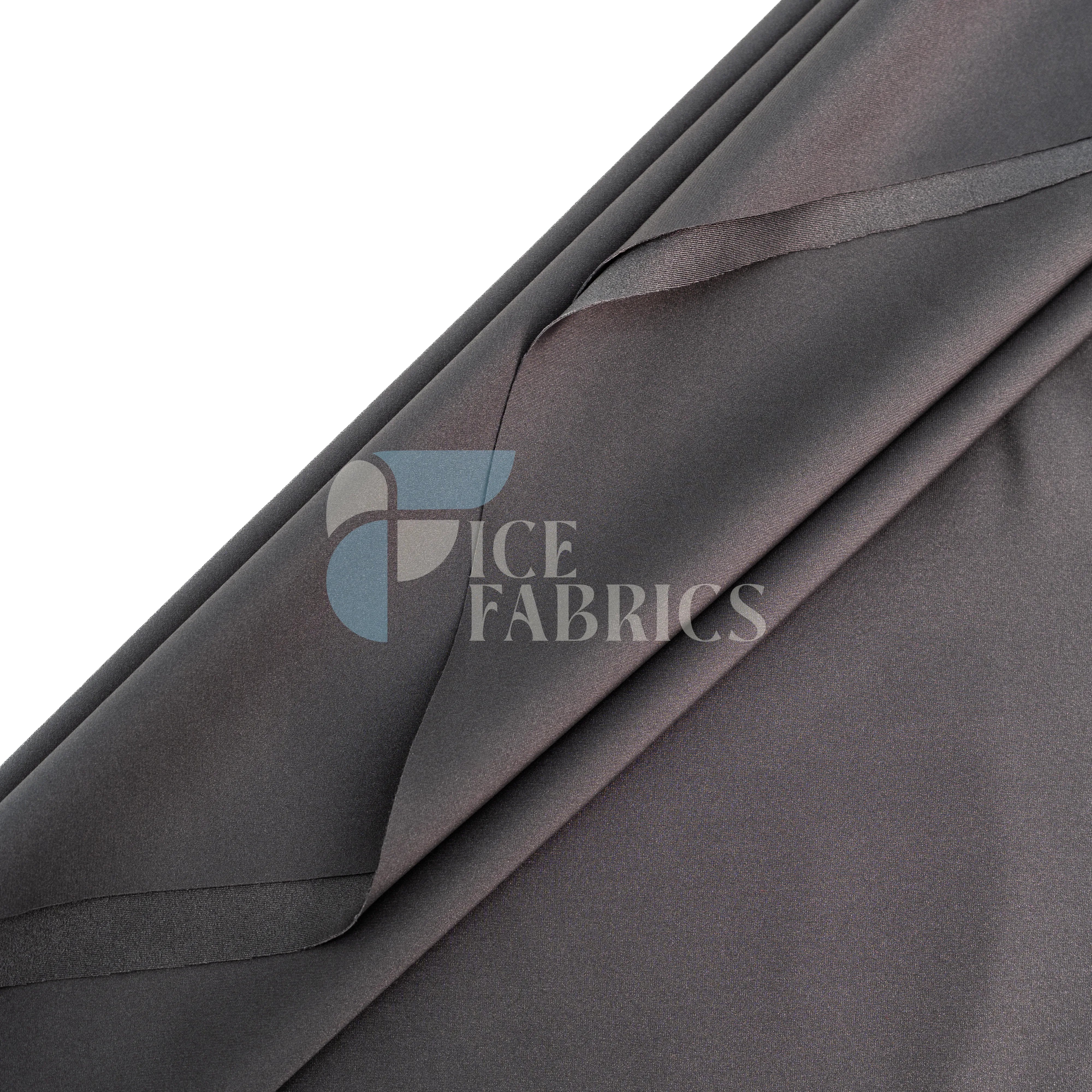 Charcoal Yoga Flex Nylon Spandex Fabric By The Yard