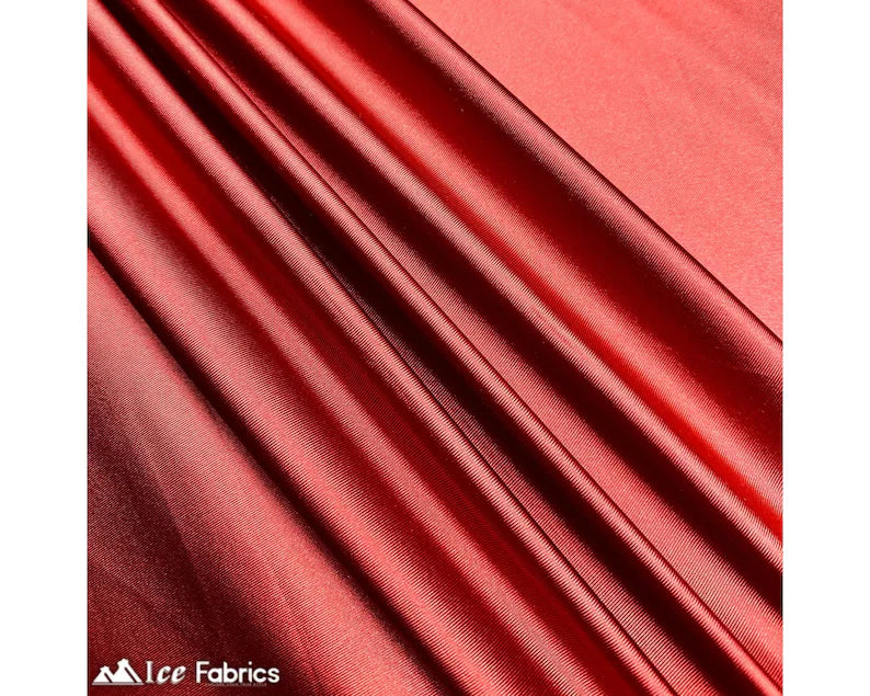 Casino Luxe 4 Way Stretch Silky Satin Fabric By The Roll