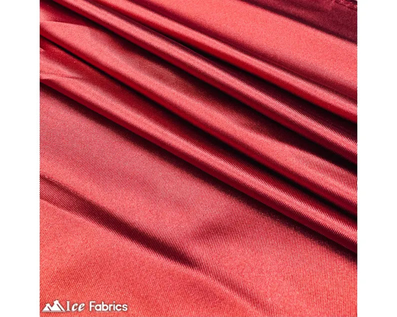 Casino Luxe 4 Way Stretch Silky Satin Fabric By The Roll