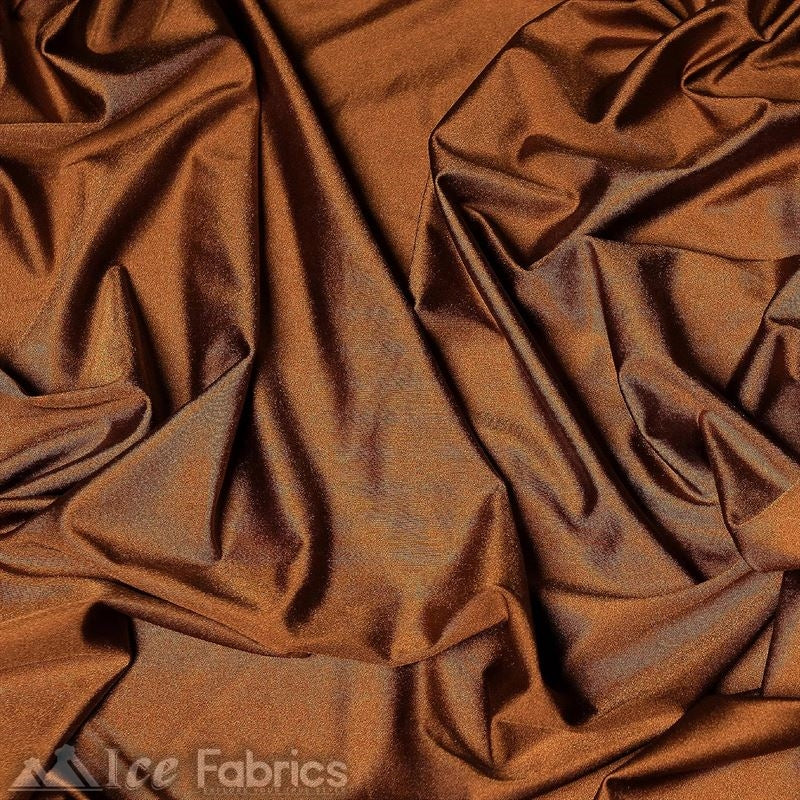 4 Way Stretch Nylon Spandex Fabric By The Roll (20 Yards ) ICE FABRICS |Copper