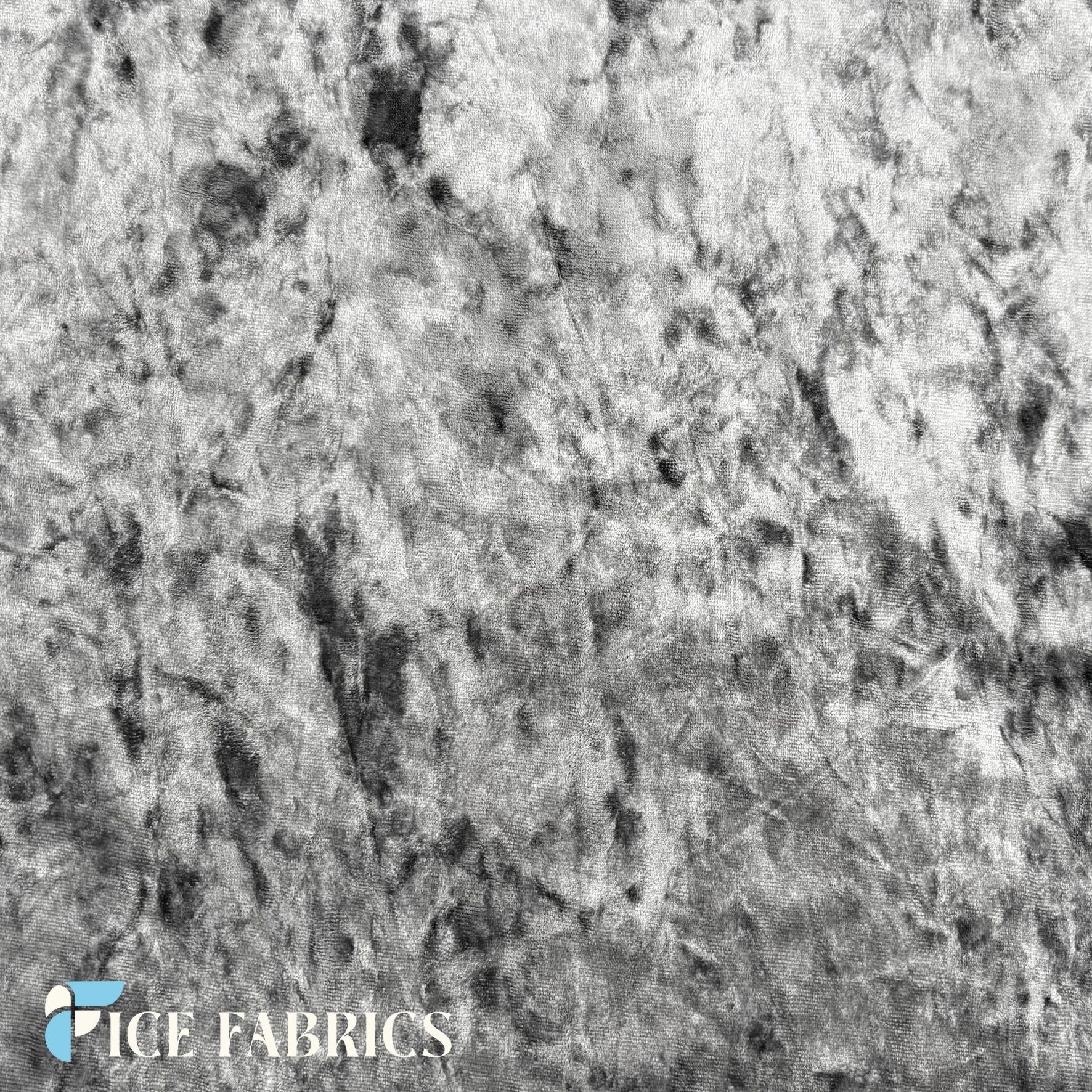 Stretch Crushed Velvet Fabric