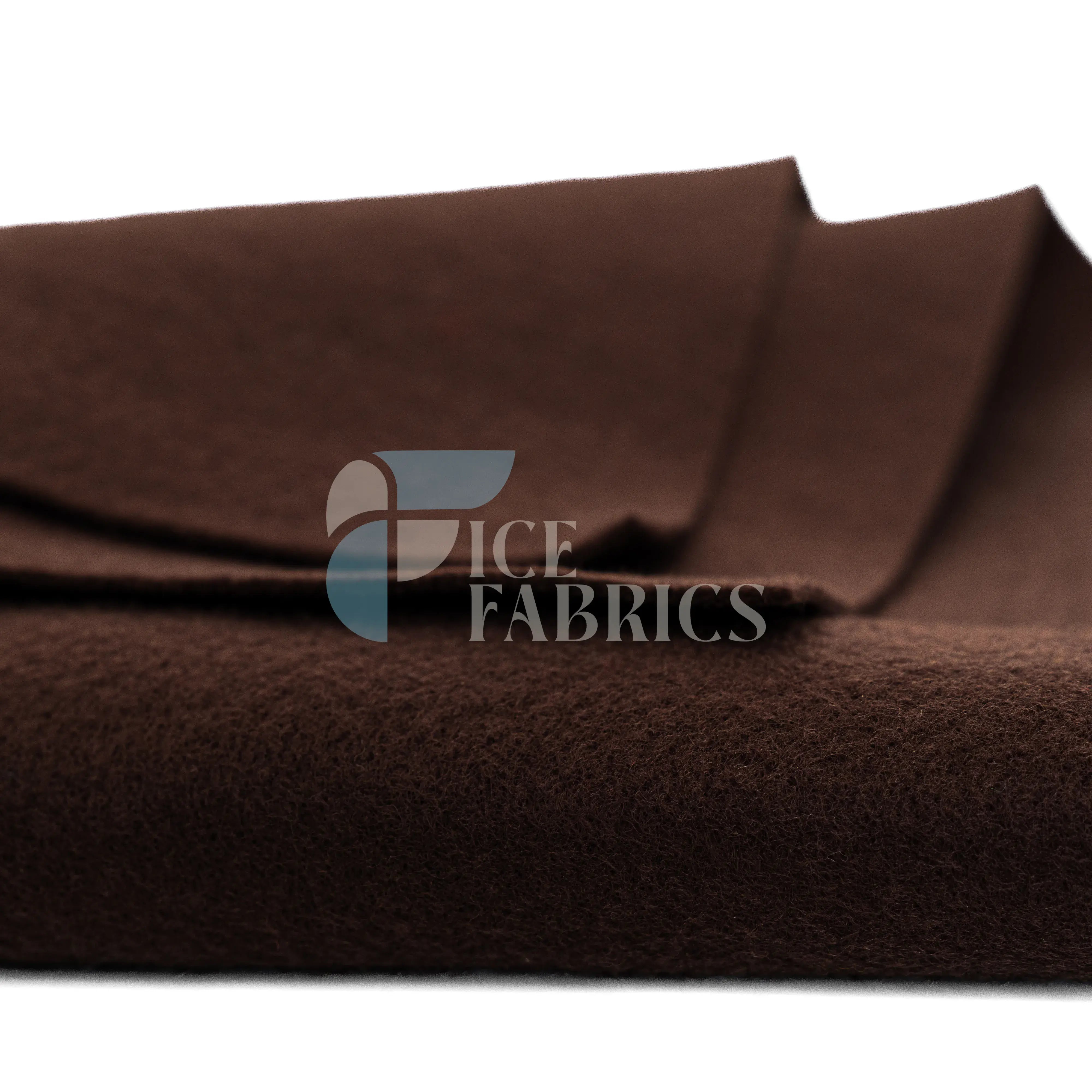 Dark Brown Acrylic Felt Fabric / 1.6mm Thick _ 72” Wide ICE FABRICS By The Yard