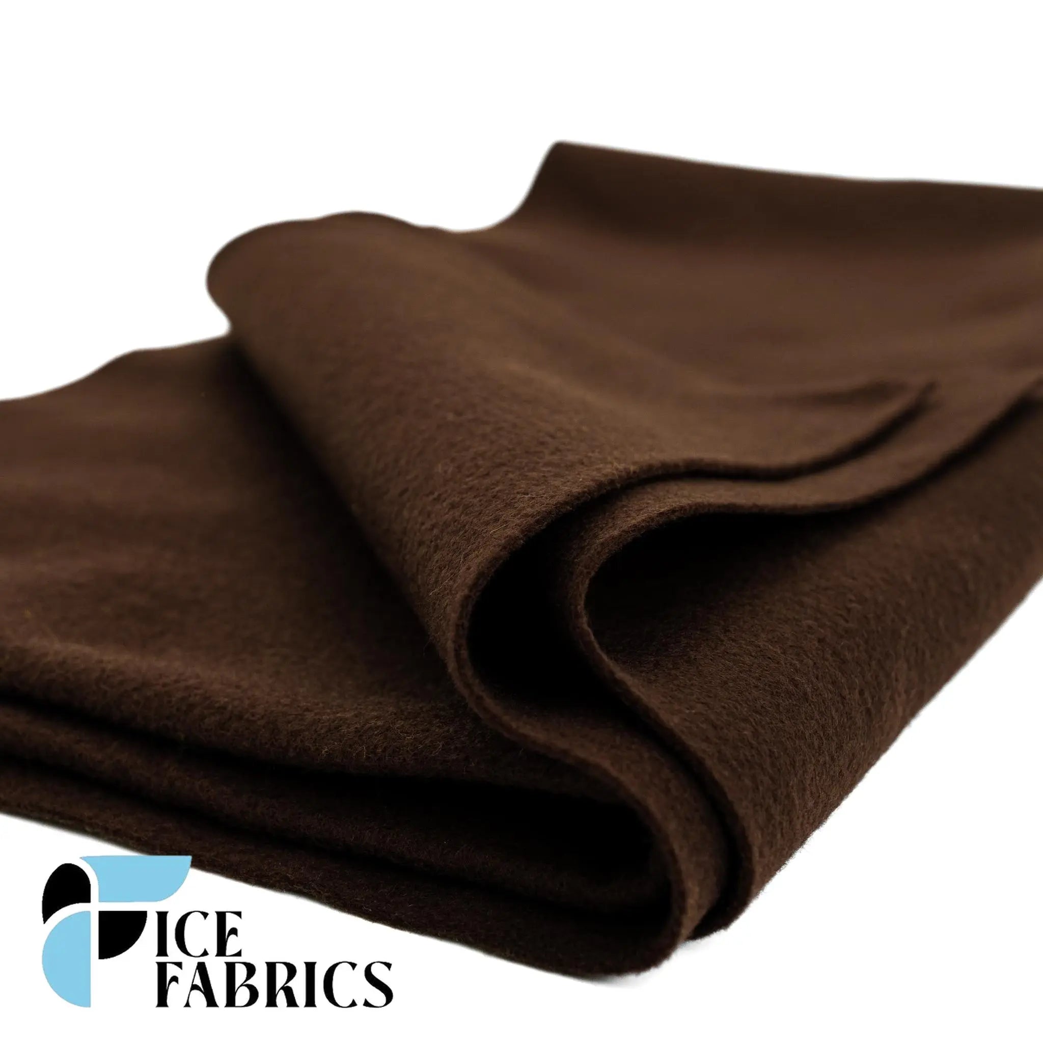 Dark Brown Acrylic Felt Fabric / 1.6mm Thick _ 72” WideICE FABRICSICE FABRICSBy The YardDark Brown Acrylic Felt Fabric / 1.6mm Thick _ 72” Wide ICE FABRICS
