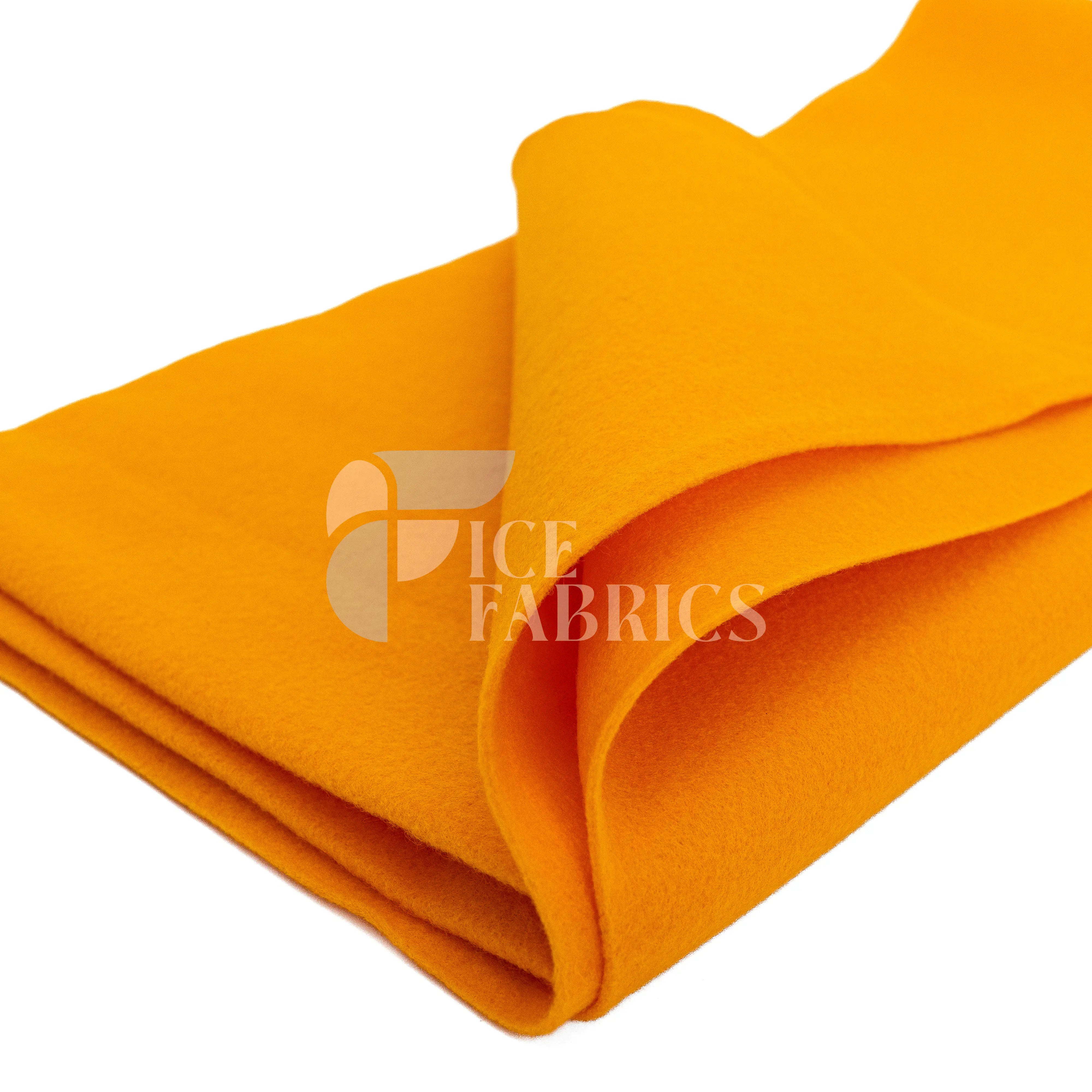 Dark Mango Acrylic Felt Fabric / 1.6mm Thick _ 72” Wide ICE FABRICS By The Yard