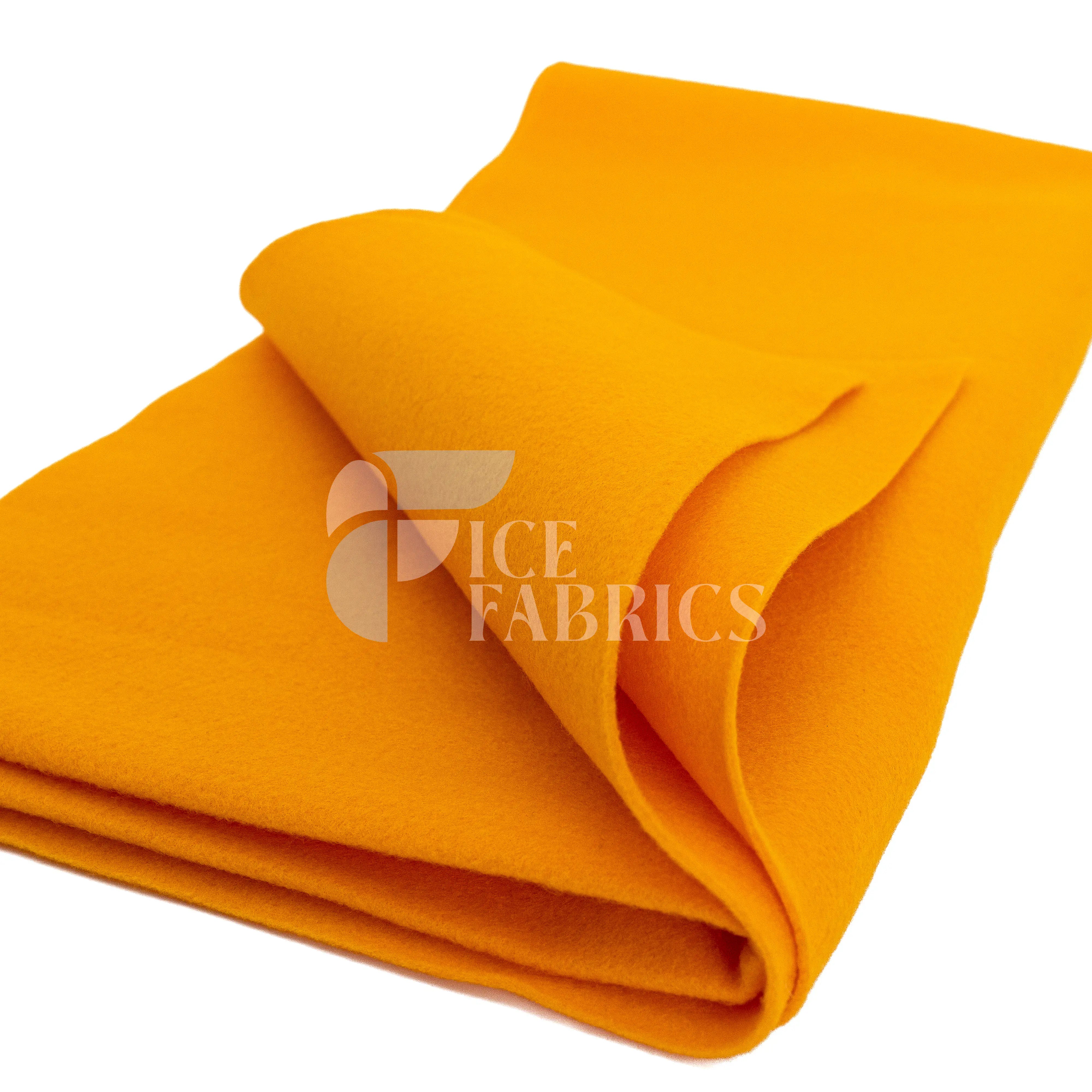 Dark Mango Acrylic Felt Fabric / 1.6mm Thick _ 72” Wide ICE FABRICS By The Yard