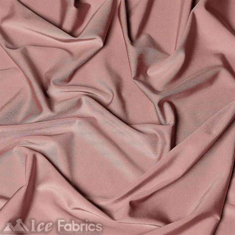 4 Way Stretch Nylon Spandex Fabric By The Roll (20 Yards ) ICE FABRICS |Dusty Rose