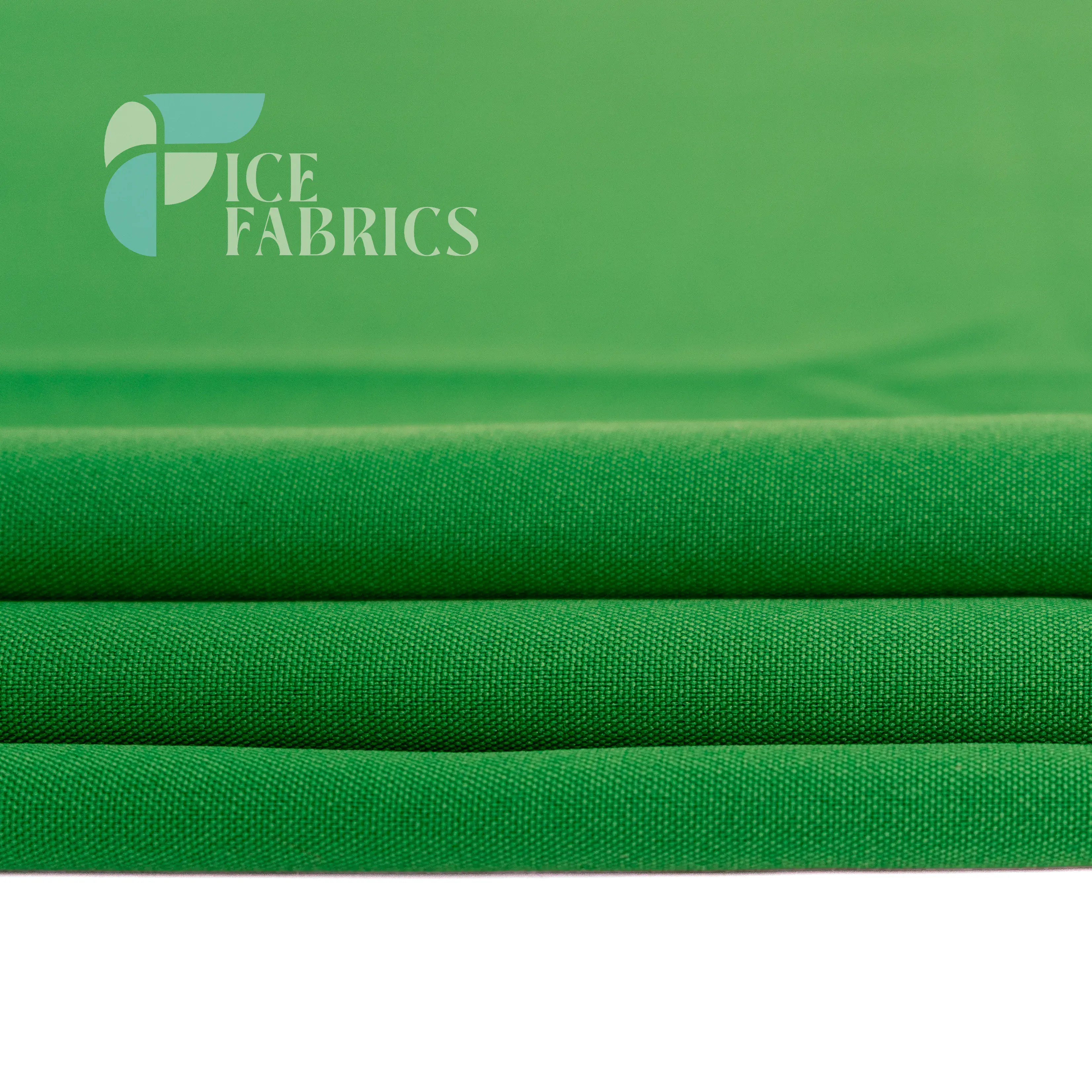 Emerald Solid Poly Poplin Fabric By The Yard