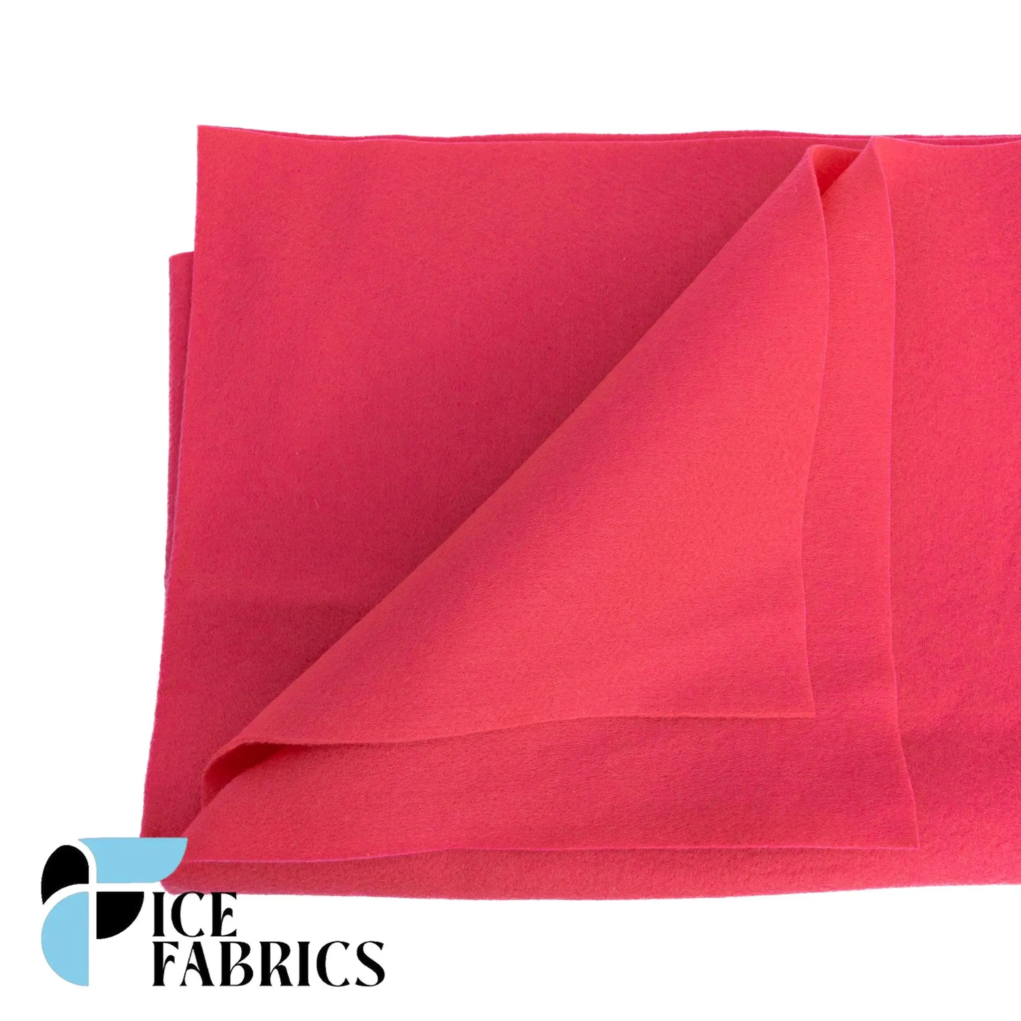 Fuchsia Acrylic Felt Fabric / 1.6mm Thick _ 72” WideICE FABRICSICE FABRICSBy The YardFuchsia Acrylic Felt Fabric / 1.6mm Thick _ 72” Wide ICE FABRICS