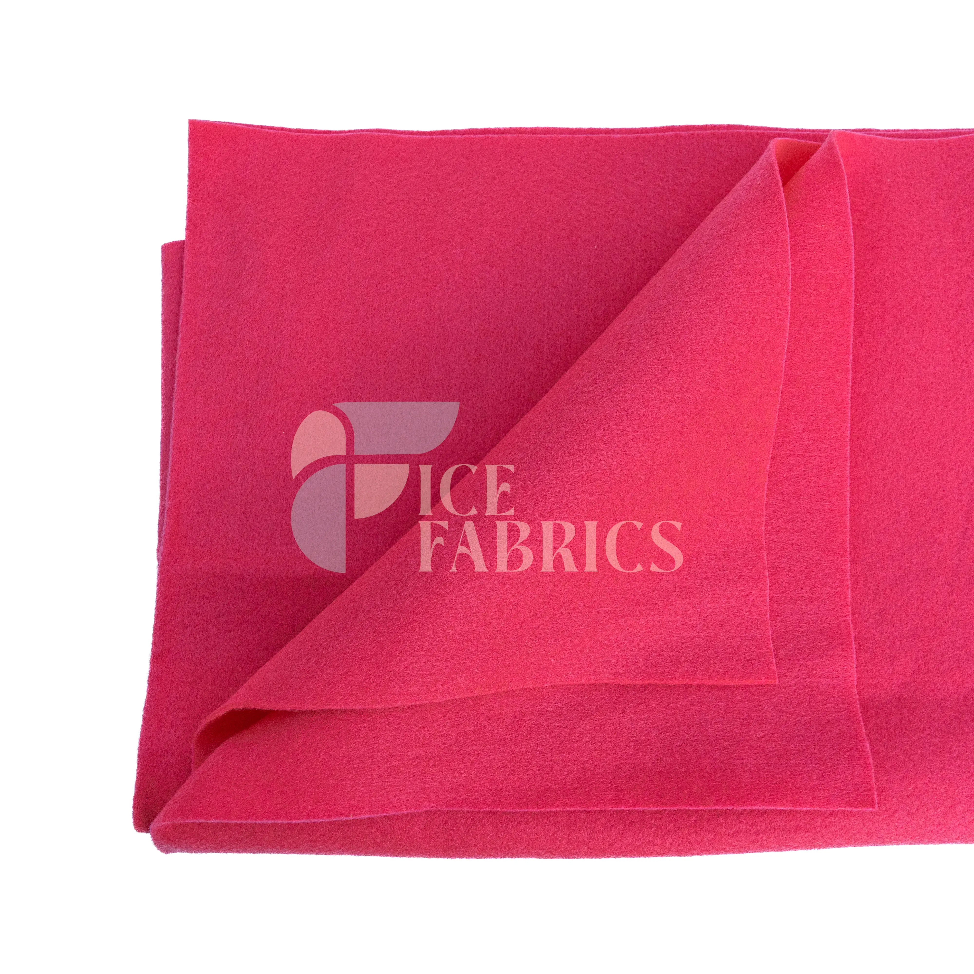 Fuchsia Acrylic Felt Fabric / 1.6mm Thick _ 72” Wide ICE FABRICS By The Yard