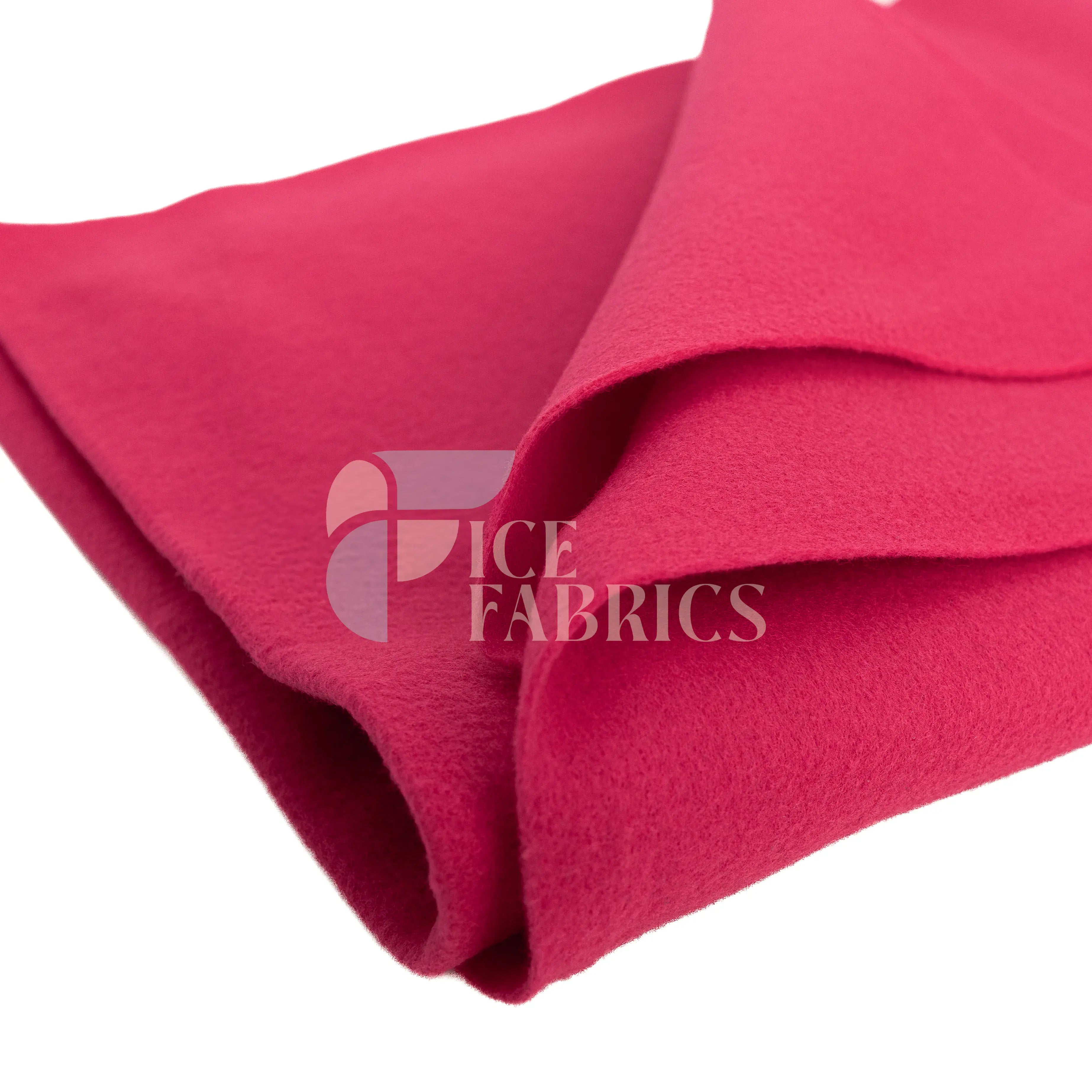 Fuchsia Acrylic Felt Fabric / 1.6mm Thick _ 72” Wide ICE FABRICS By The Yard