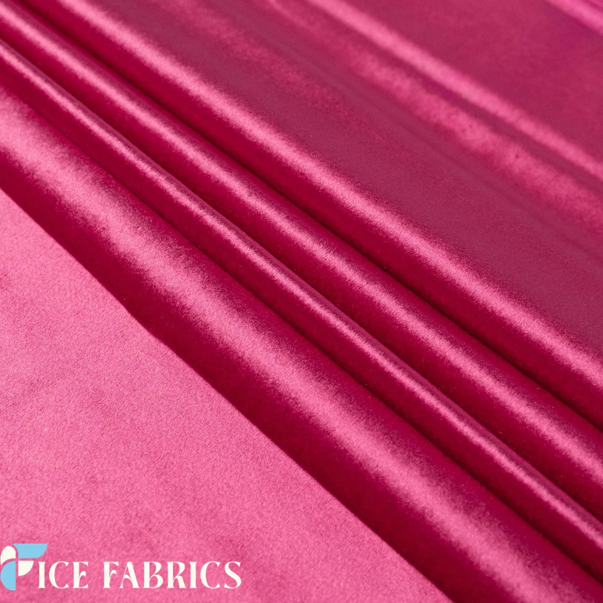 Fuchsia Velvet Upholstery Fabric