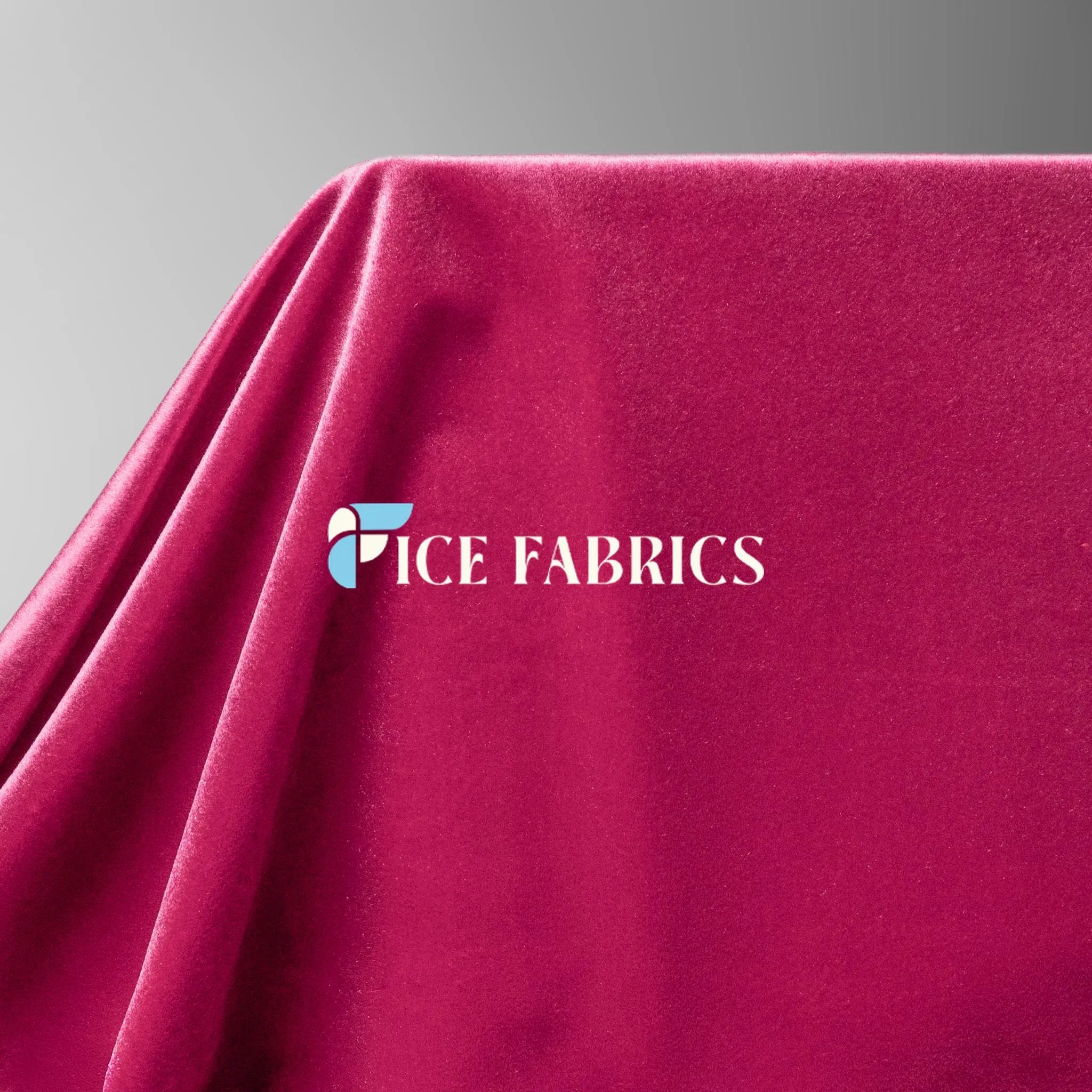 Fuchsia Royal Soft Velvet Upholstery Fabric