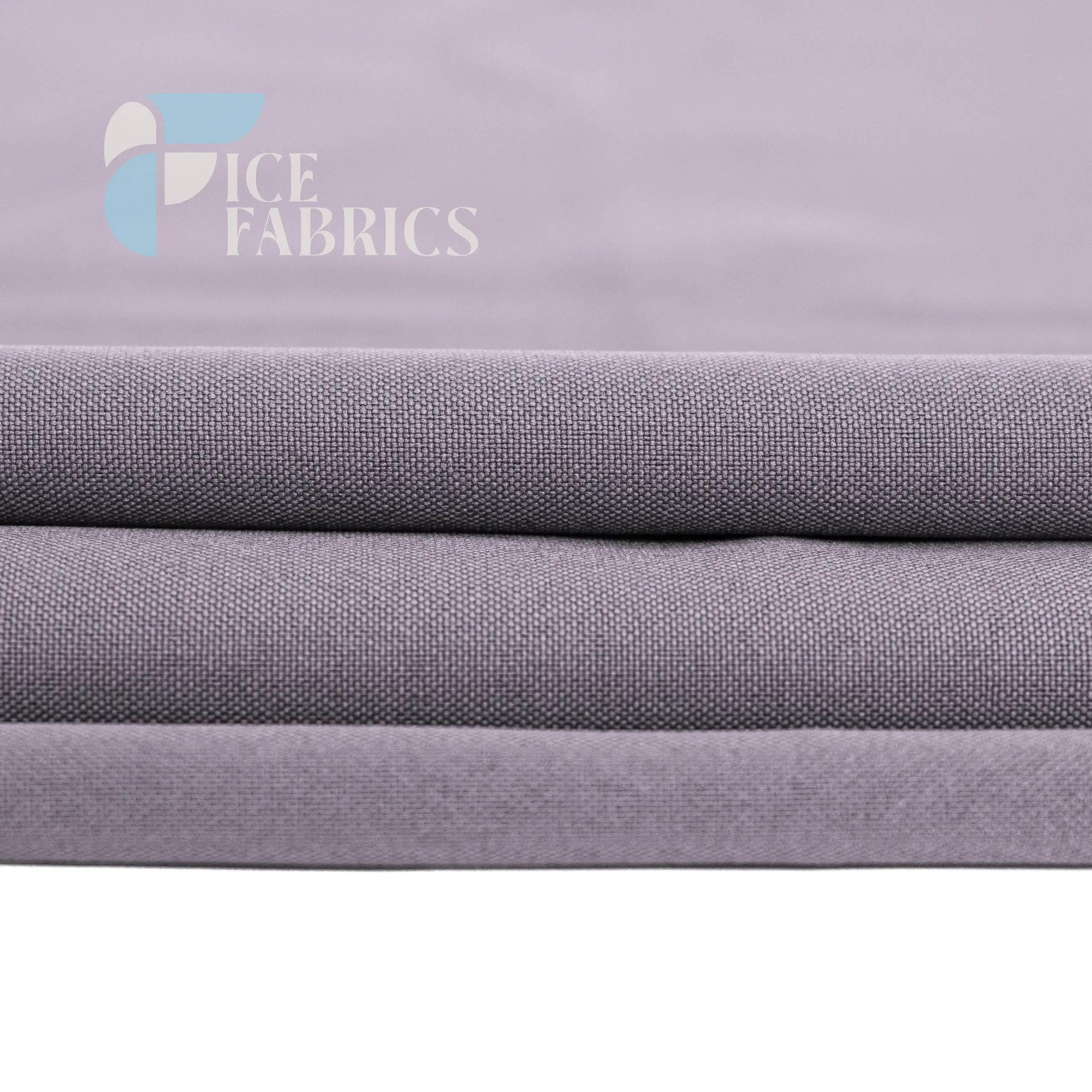 Gray Solid Poly Poplin Fabric By The Yard