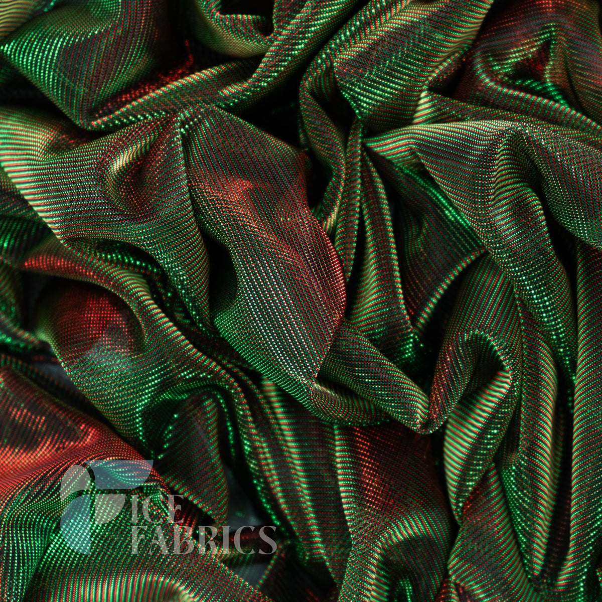 2-way reflective stretch mesh fabric