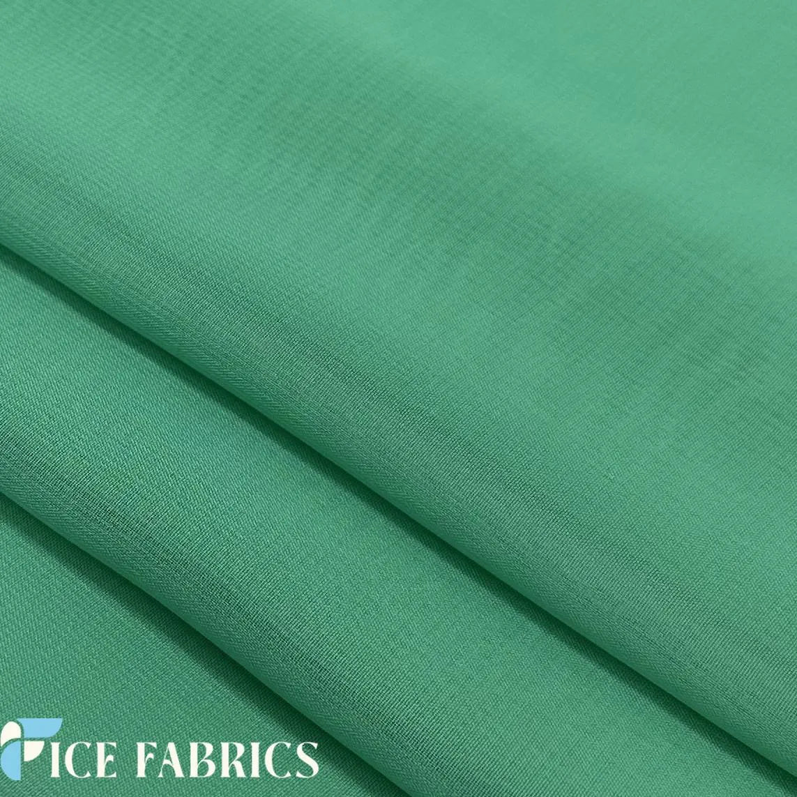 Mia Poly Chiffon Fabric / 60" Wide Soft Sheer Chiffon Fabric