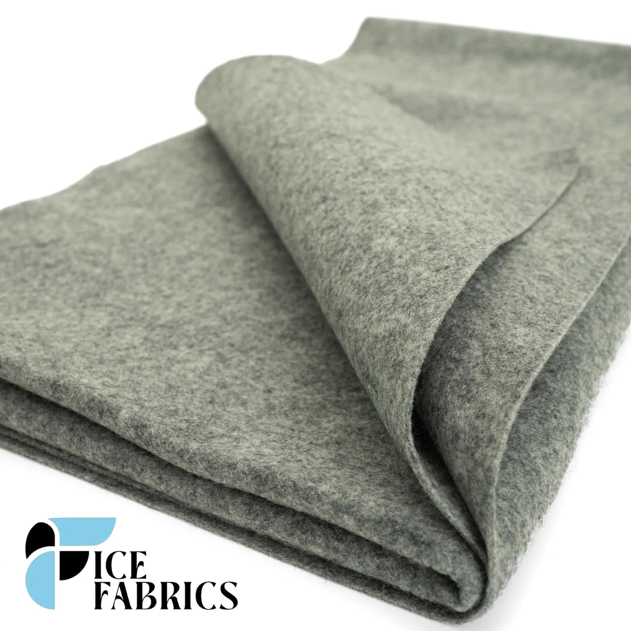 Heather Gray Acrylic Felt Fabric / 1.6mm Thick _ 72” WideICE FABRICSICE FABRICSBy The YardHeather Gray Acrylic Felt Fabric / 1.6mm Thick _ 72” Wide ICE FABRICS